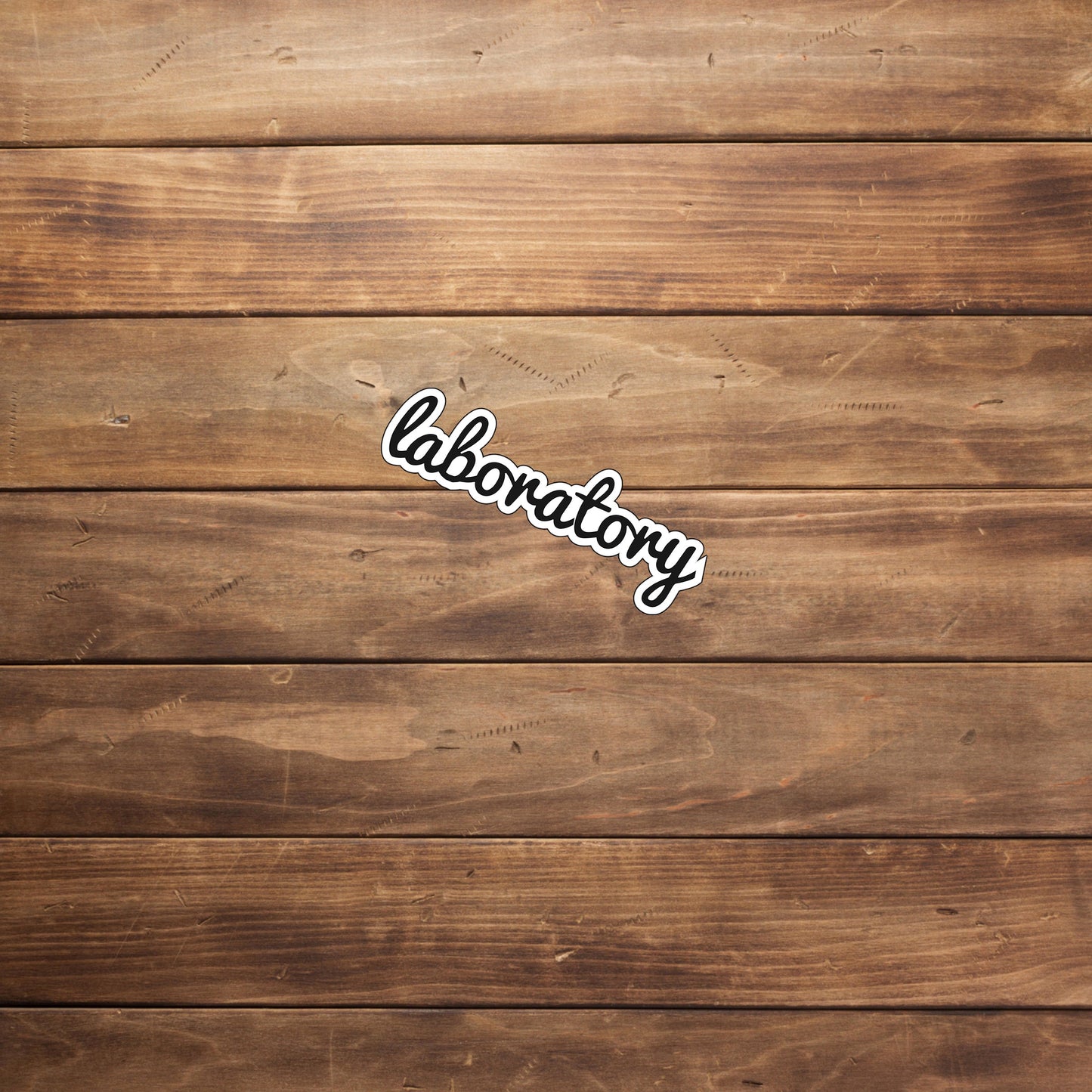Science Sticker, Laboratory Sticker