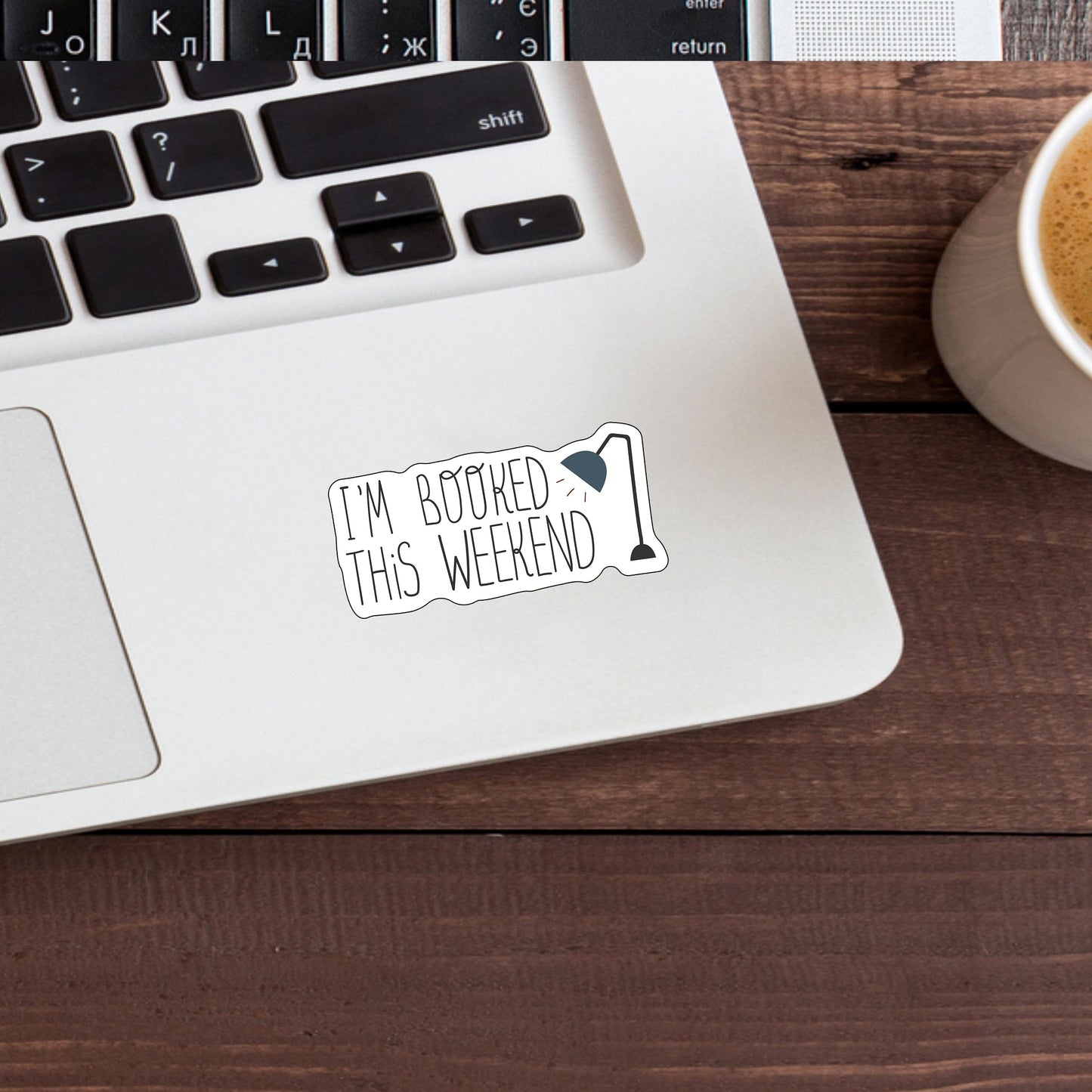 Book Lover Sticker, Vinyl sticker, laptop sticker, Tablet sticker