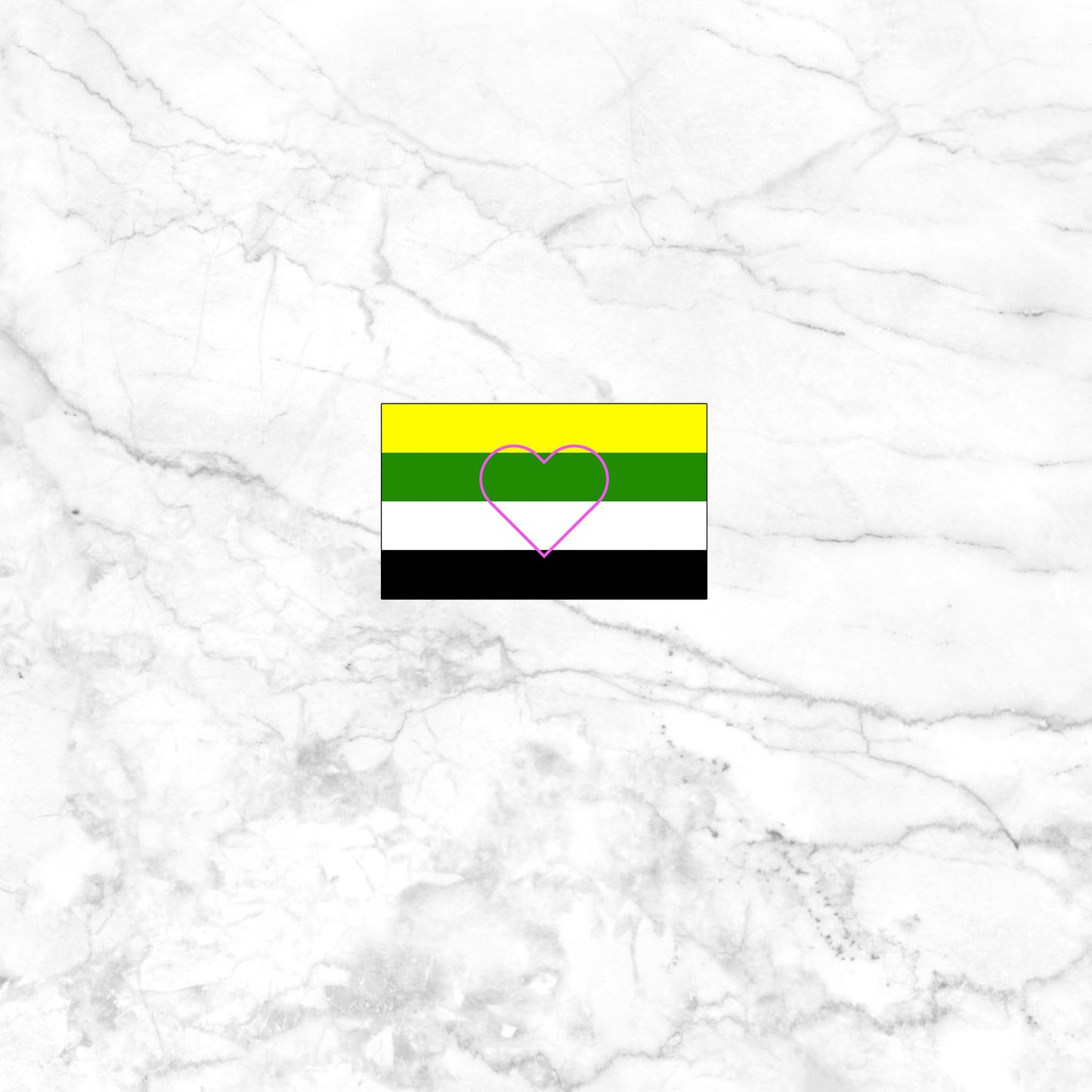 Skoliosexual Pride Flag Sticker