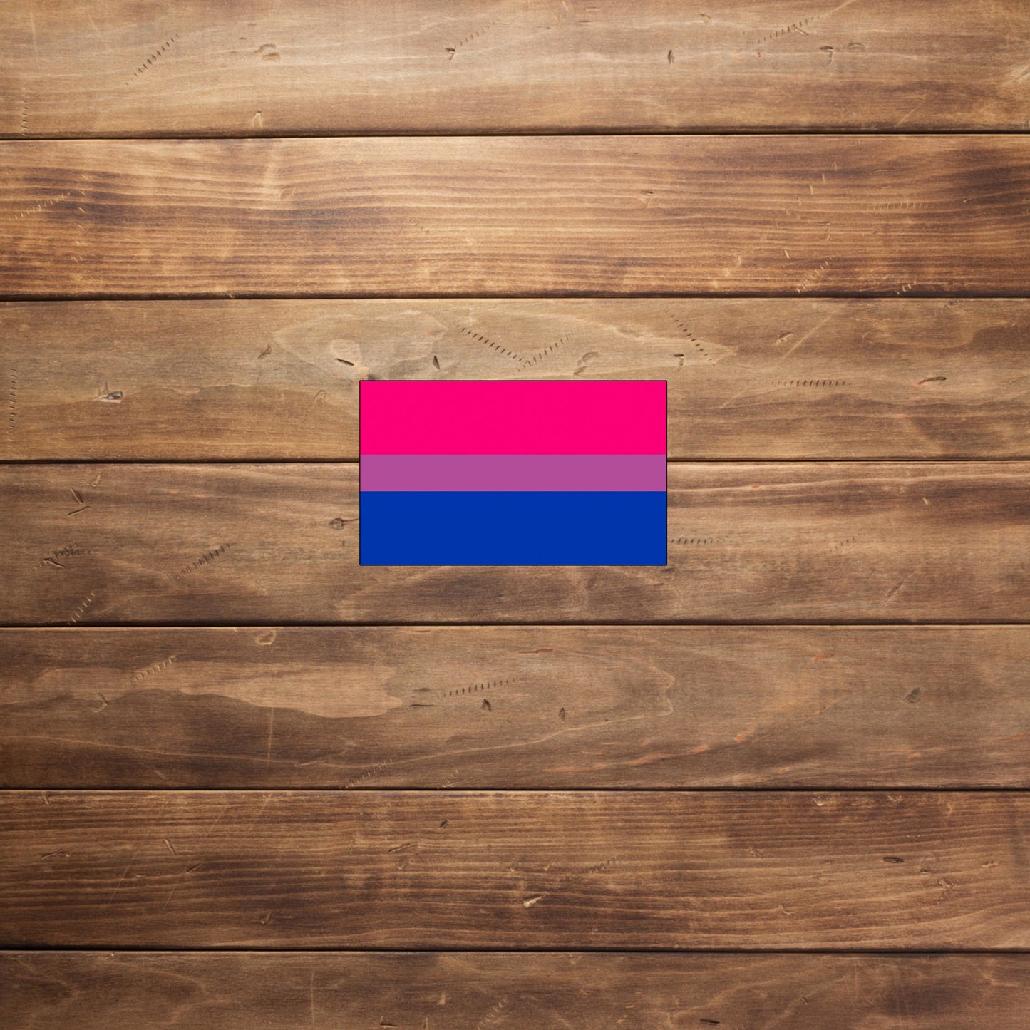 Bisexual Pride Flag Sticker