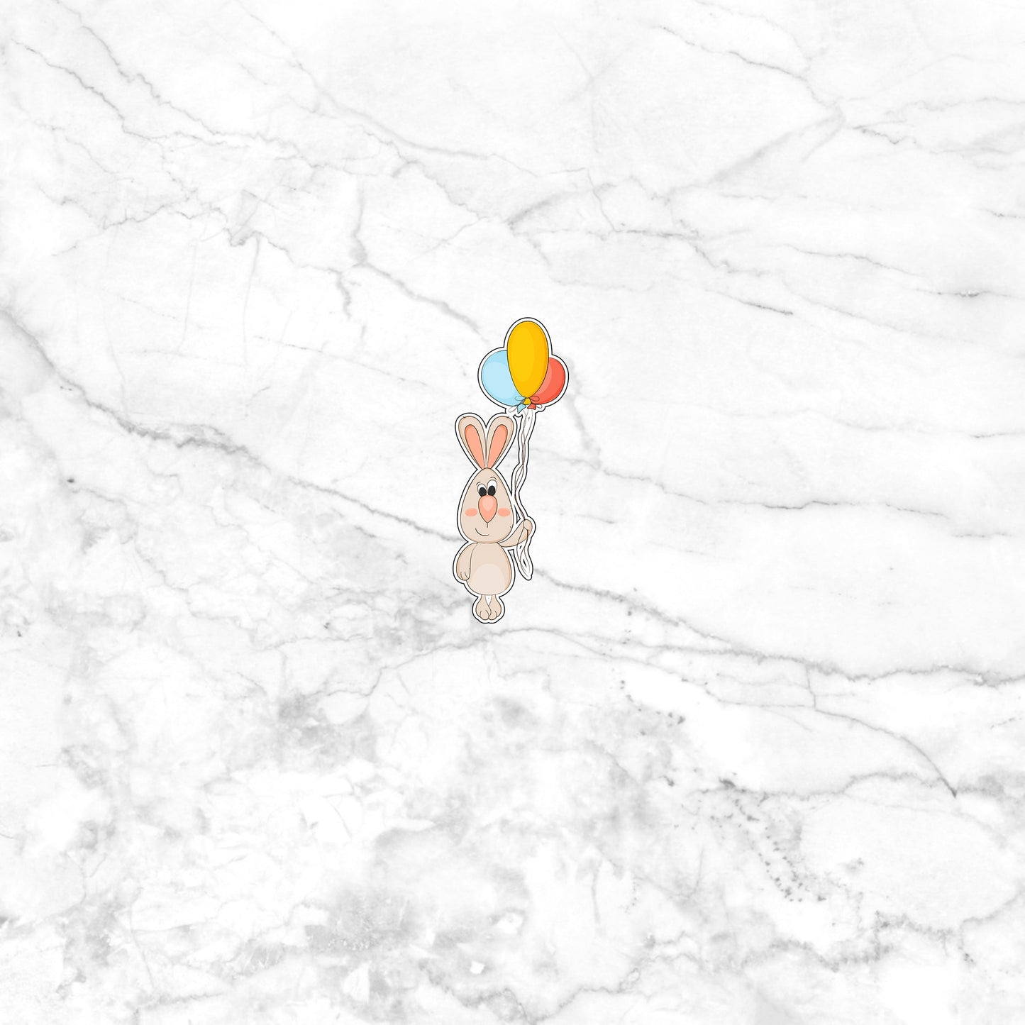 Bunny sticker Sticker