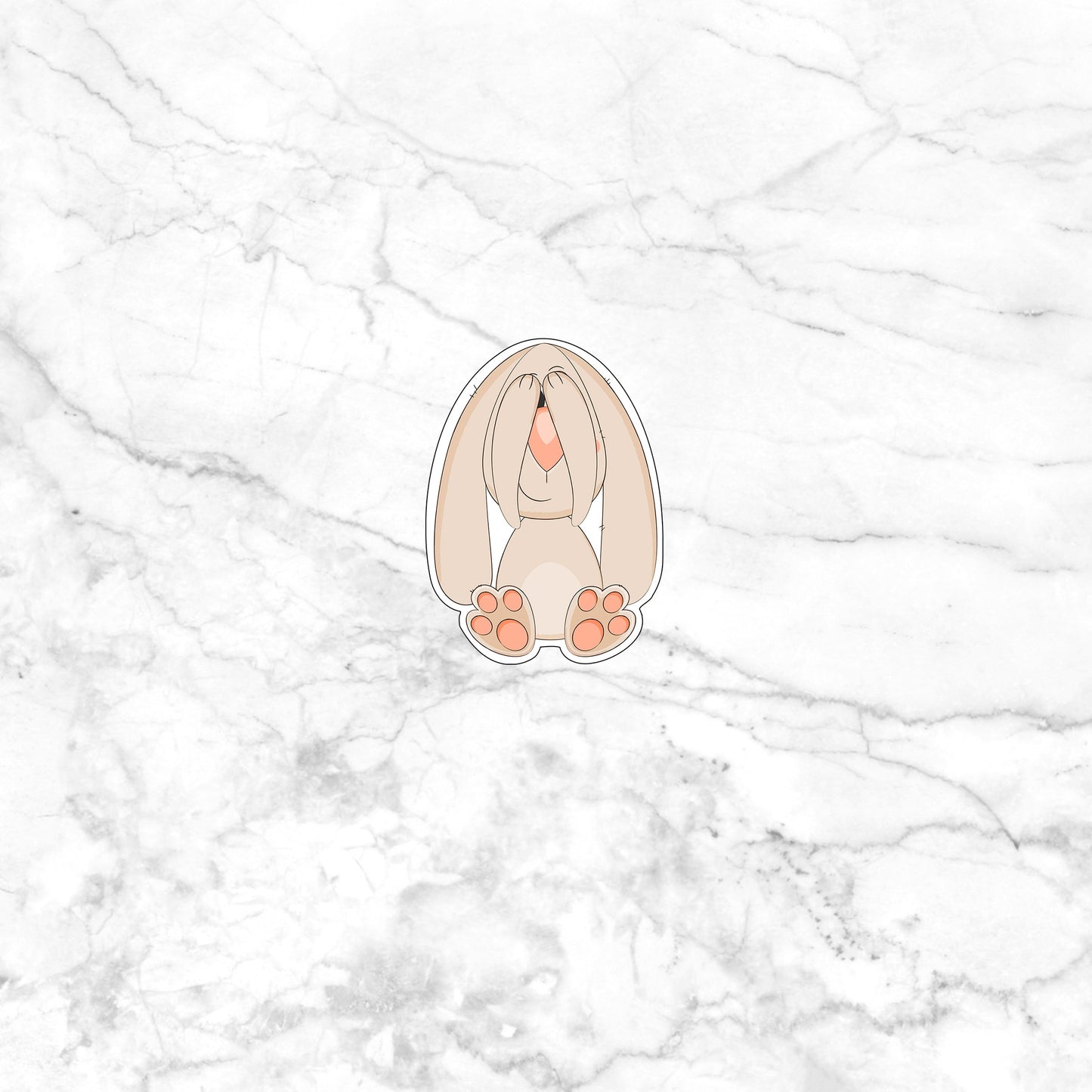Bunny sticker Sticker
