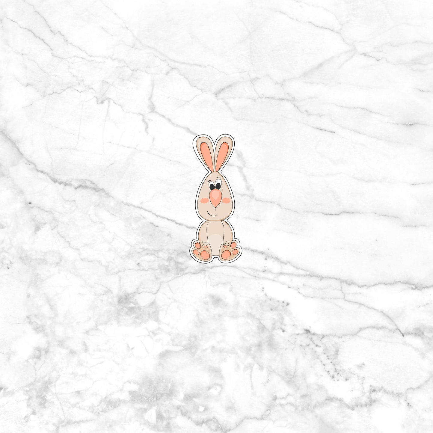 Bunny sticker Sticker