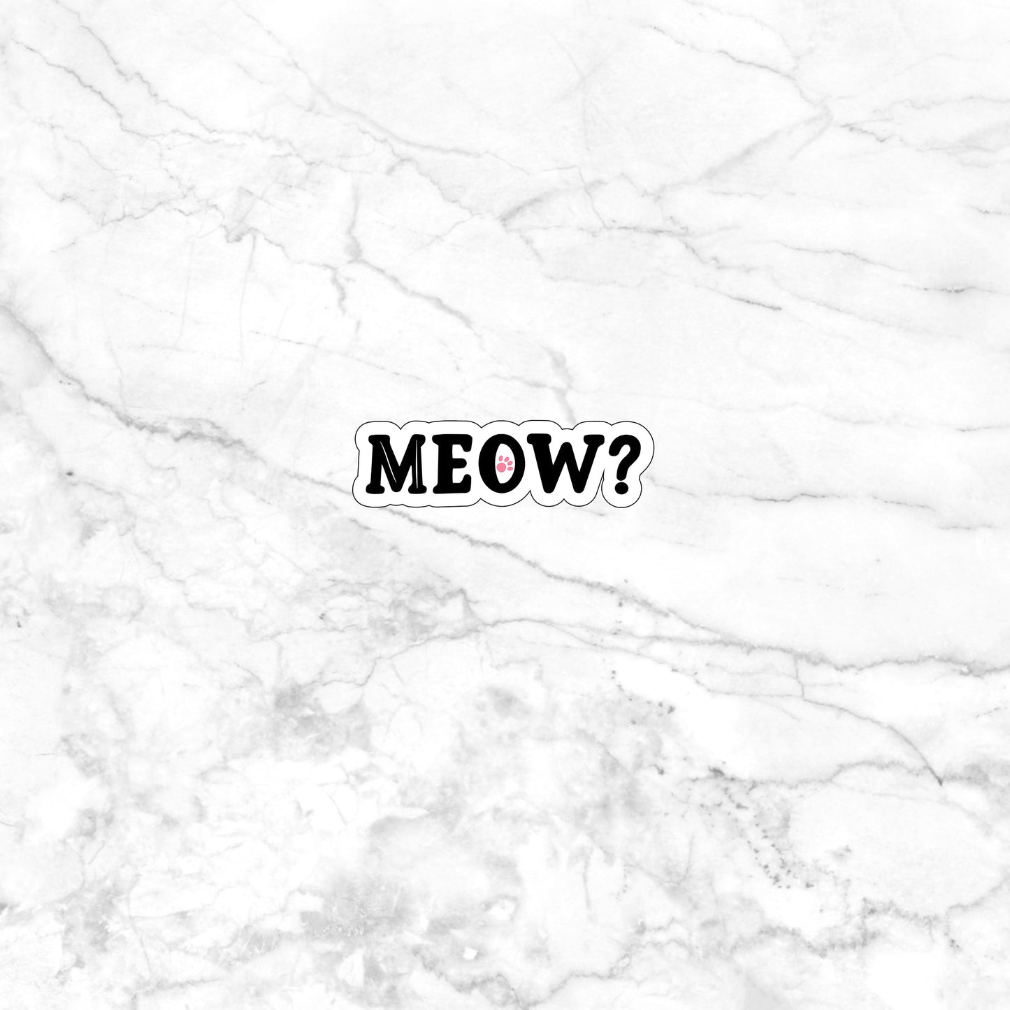 Meow Sticker