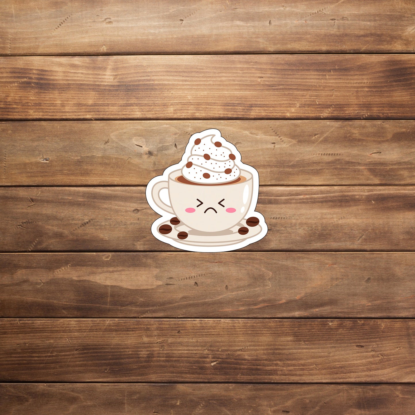 Coffee With Expression For Sticker Set 0 Sticker