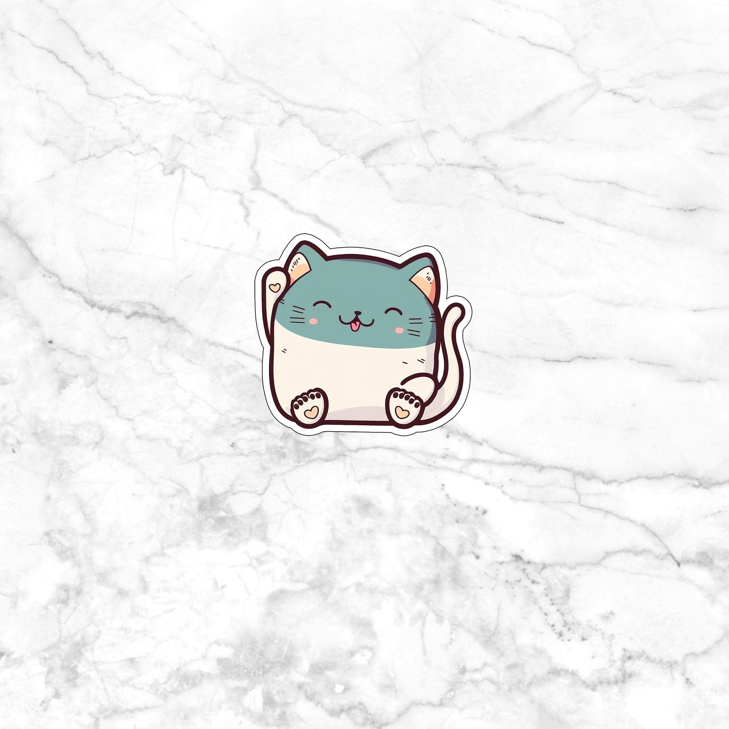 Cute Cats Stickers 0 Sticker