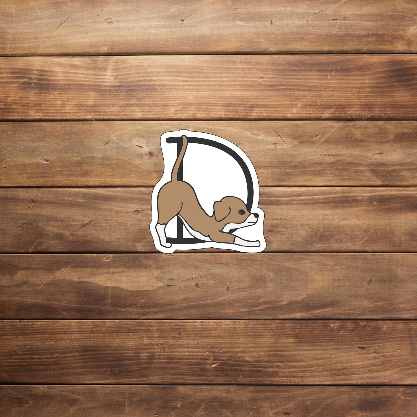 Alphabet Animal Stickers Sticker, D Sticker