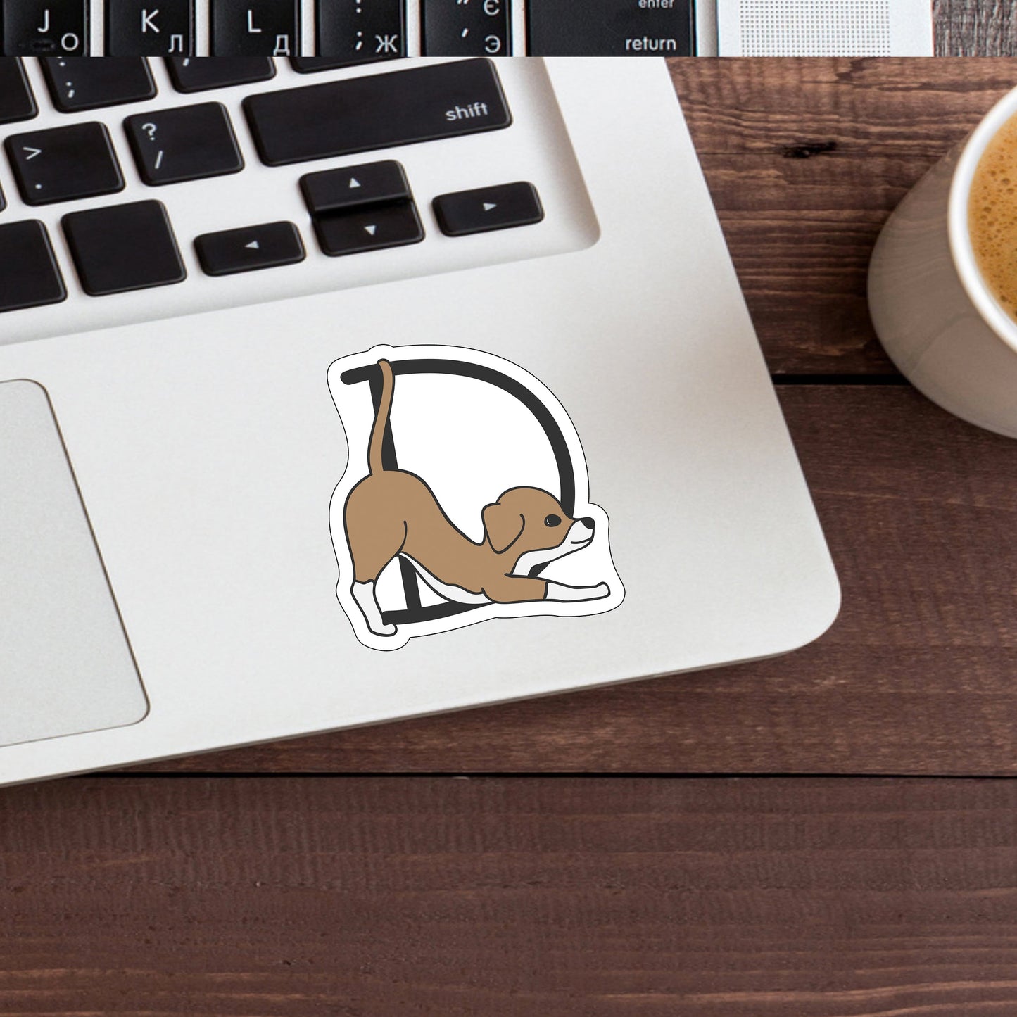 Alphabet Animal Stickers Sticker, D Sticker