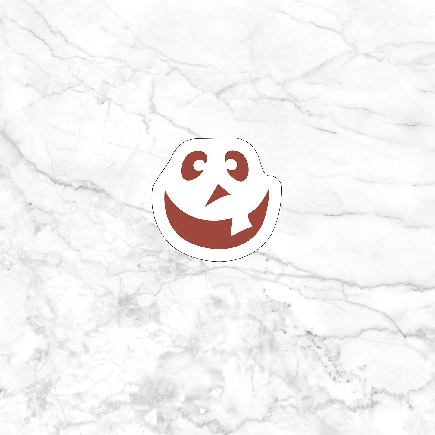 Pumpkin Face0 Sticker