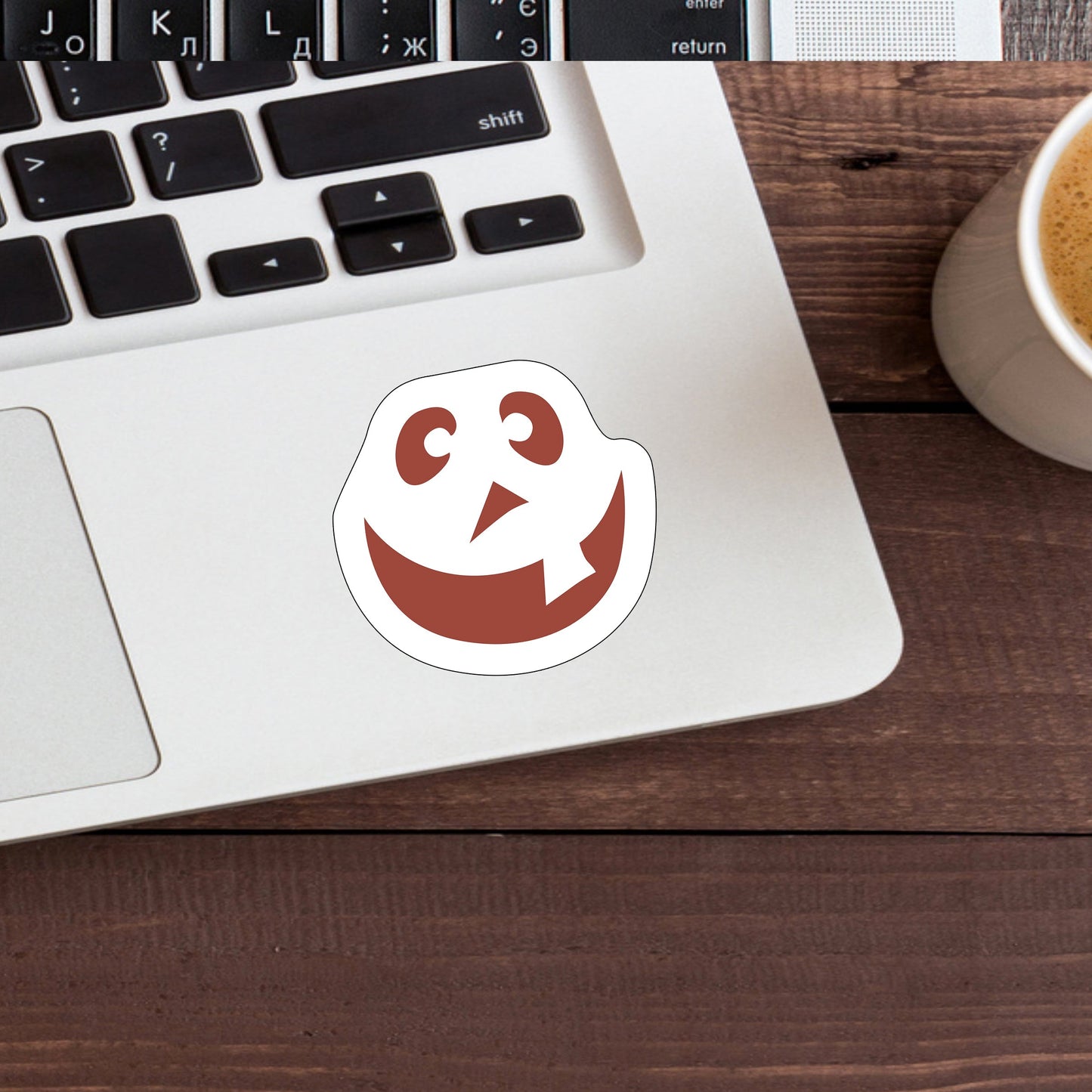 Pumpkin Face0 Sticker