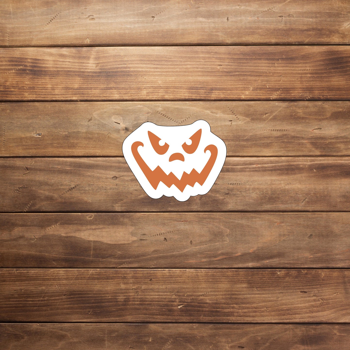 Pumpkin Face Sticker