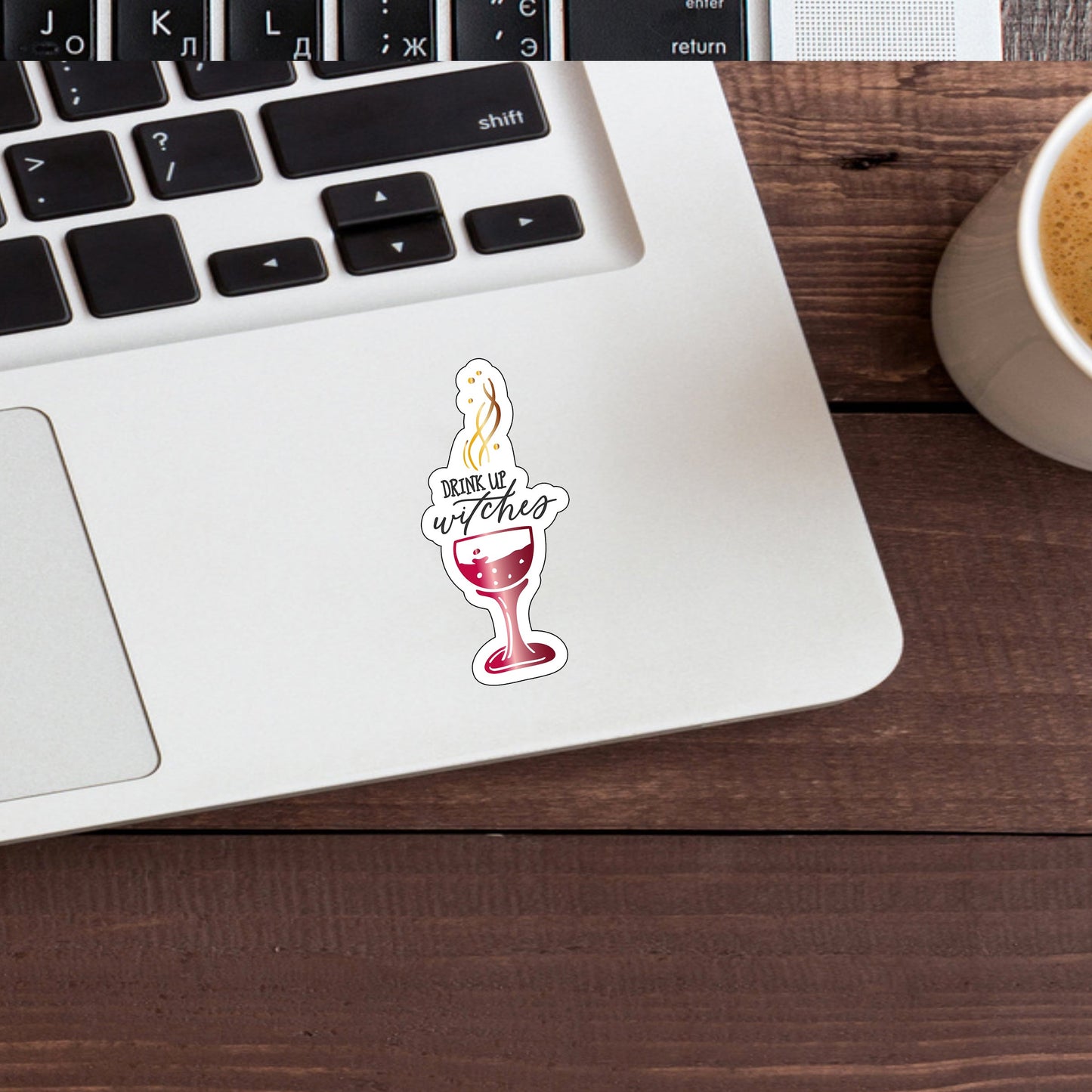 Drink Up Witches Sticker