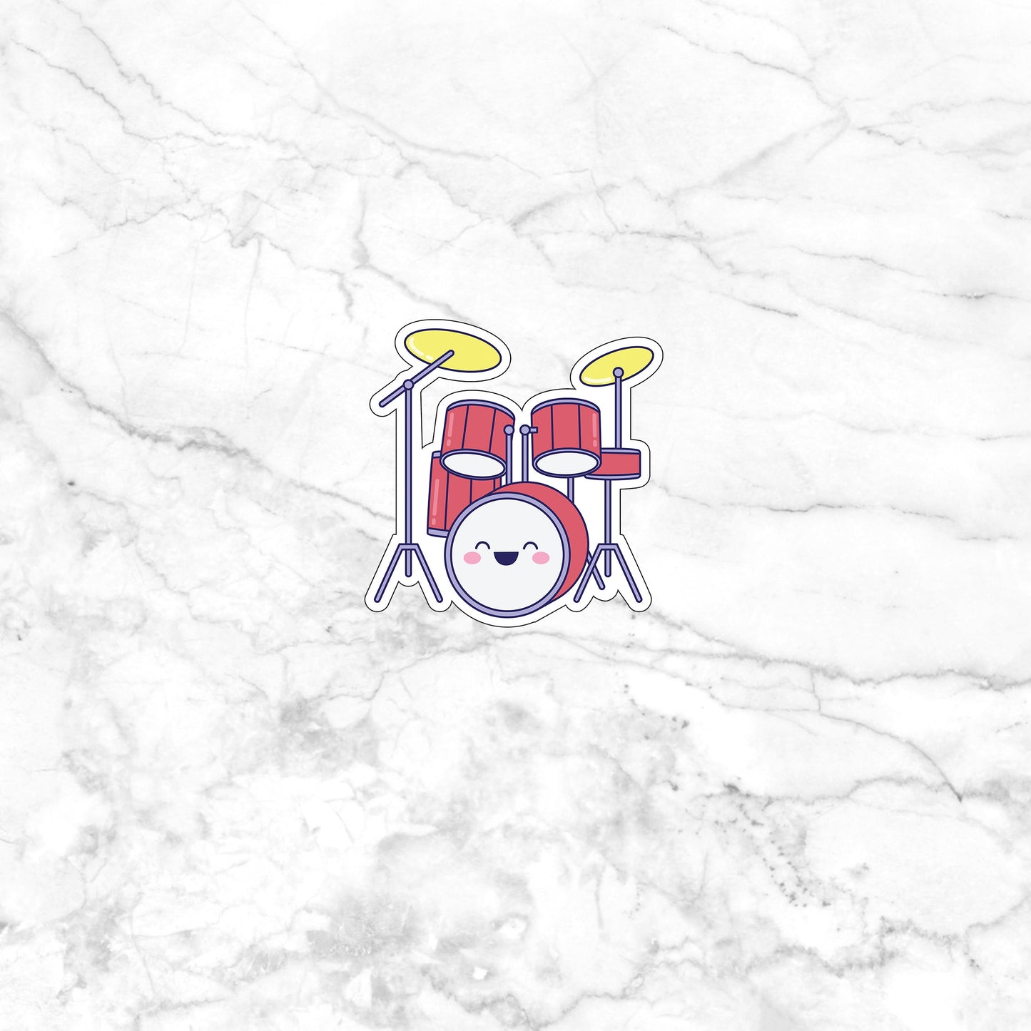 Drum Kit Sticker