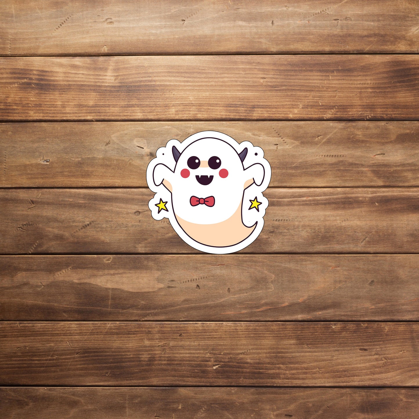 Halloween Stiker, Ghost Halloween Illustration