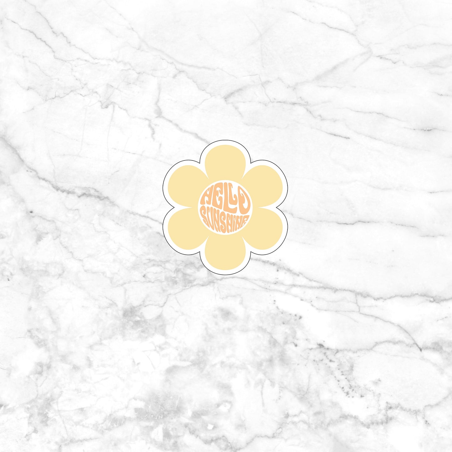 Hello Sunshine Sticker