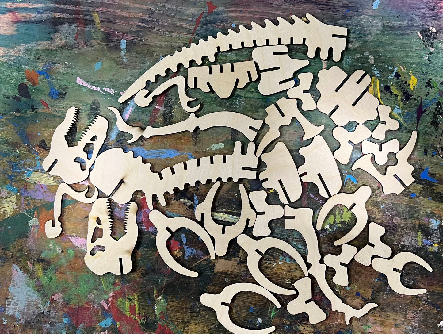 3D Puzzle T-Rex or Triceratops