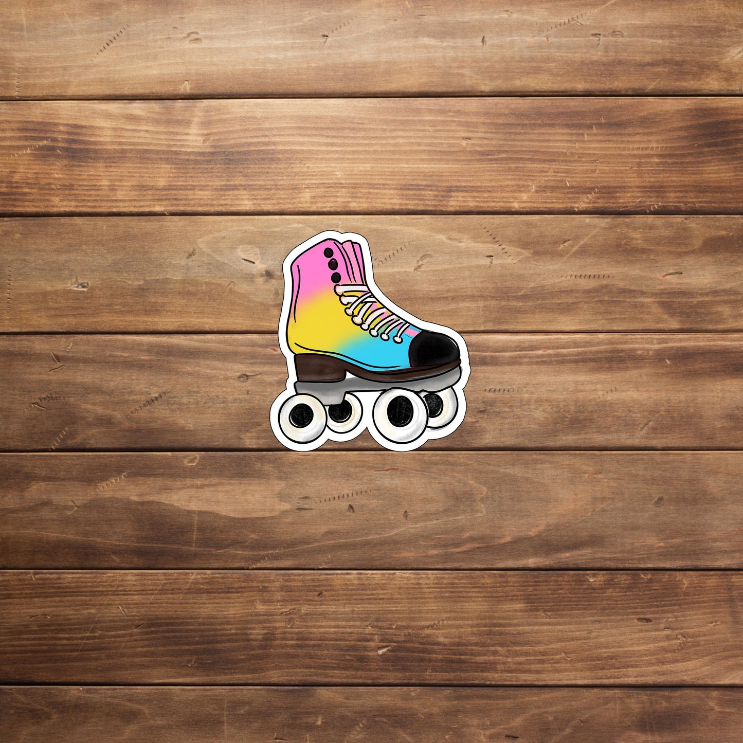 Pansexual Roller Skate Sticker