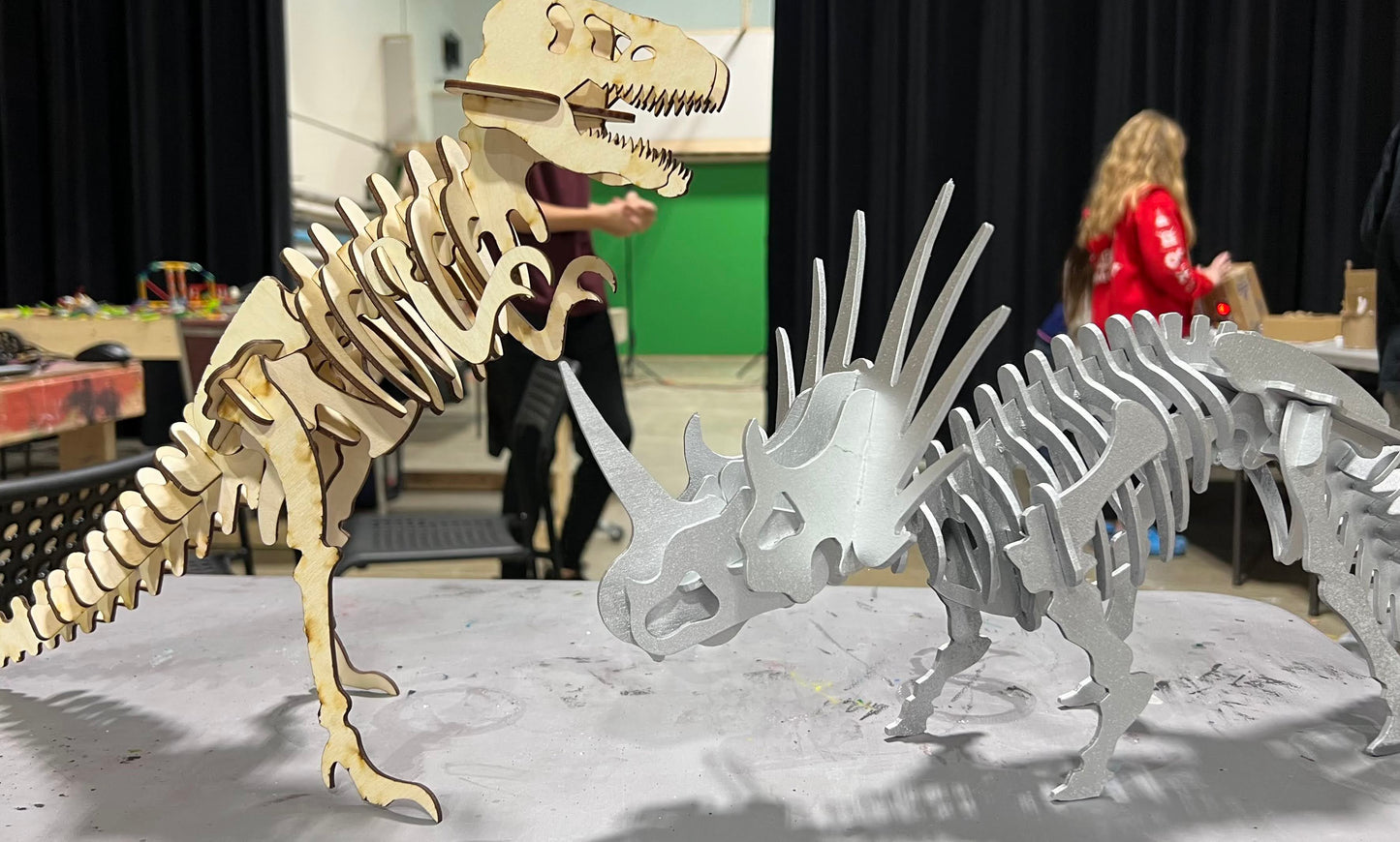 3D Puzzle T-Rex or Triceratops