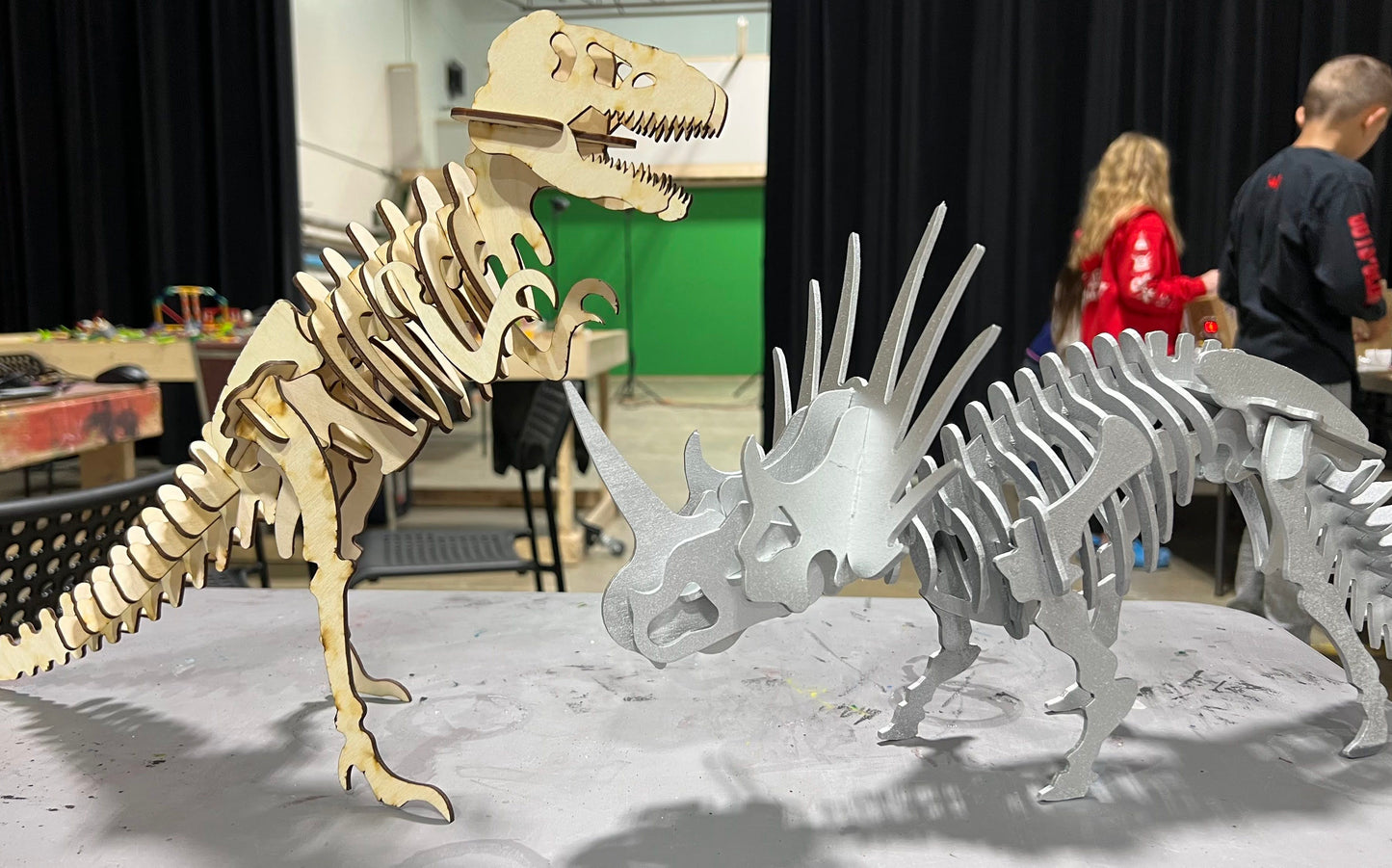 3D Puzzle T-Rex or Triceratops