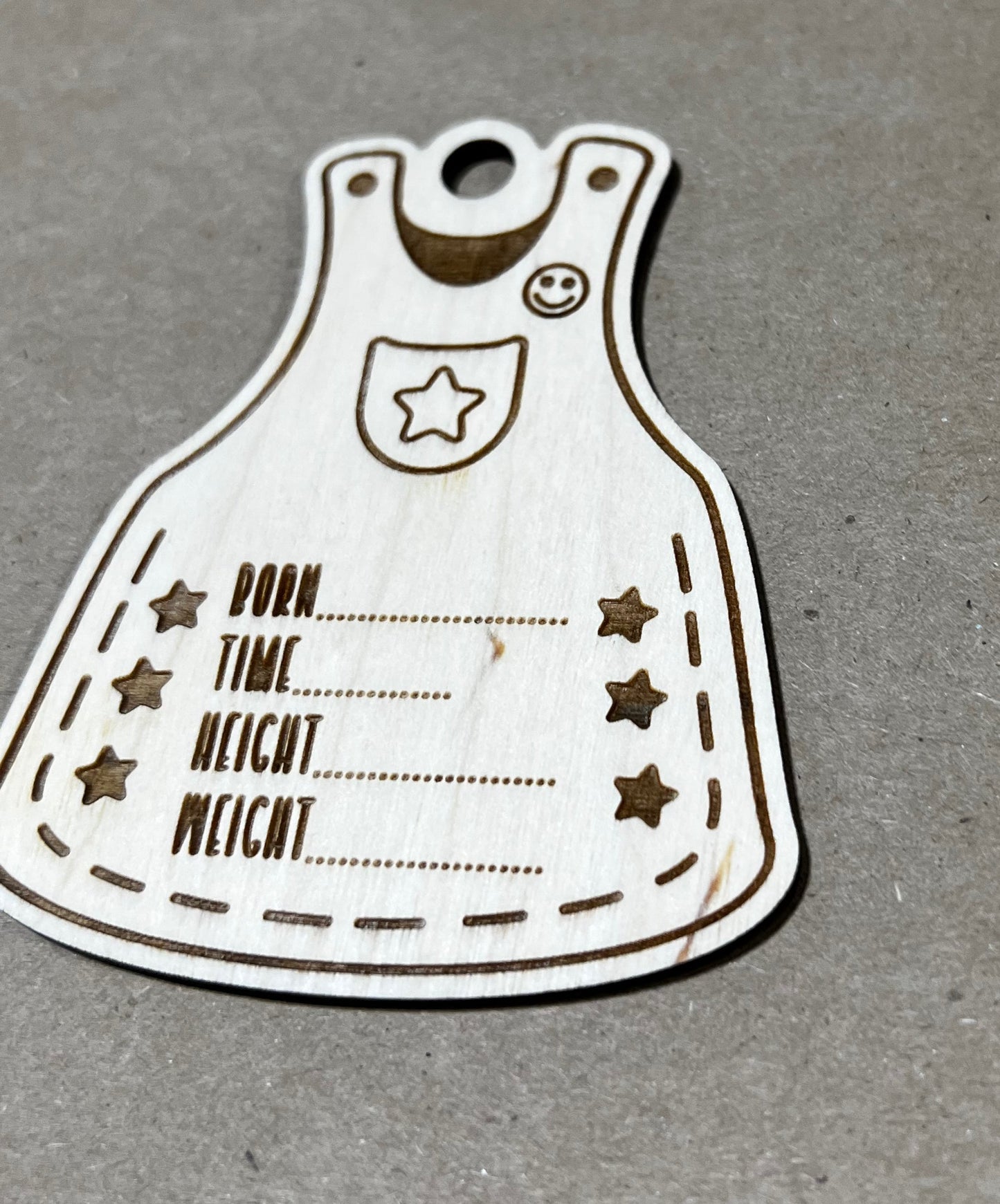 Birth Announcement Sign, Unique Birth Announcement, Baby Dress - Baby Announcement