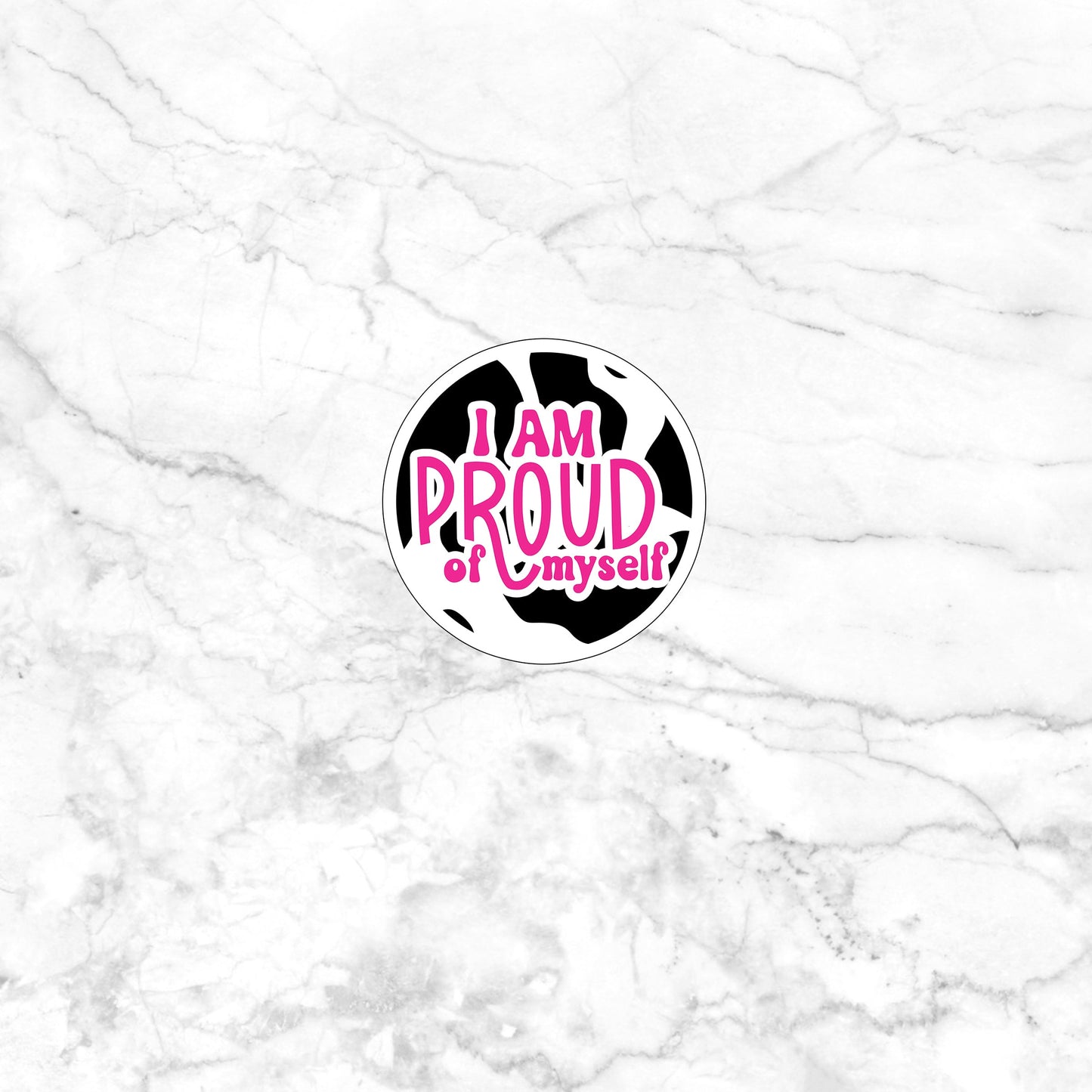 I am proud Sticker, Vinyl sticker, laptop sticker, Tablet sticker