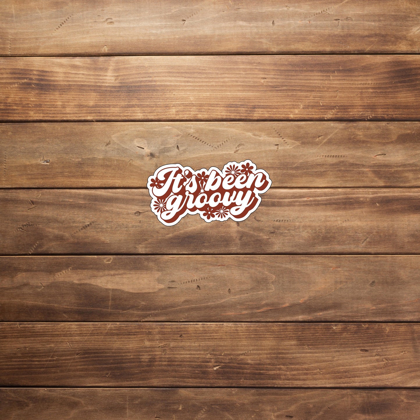 Groovy Sticker, Vinyl sticker, laptop sticker, Tablet sticker