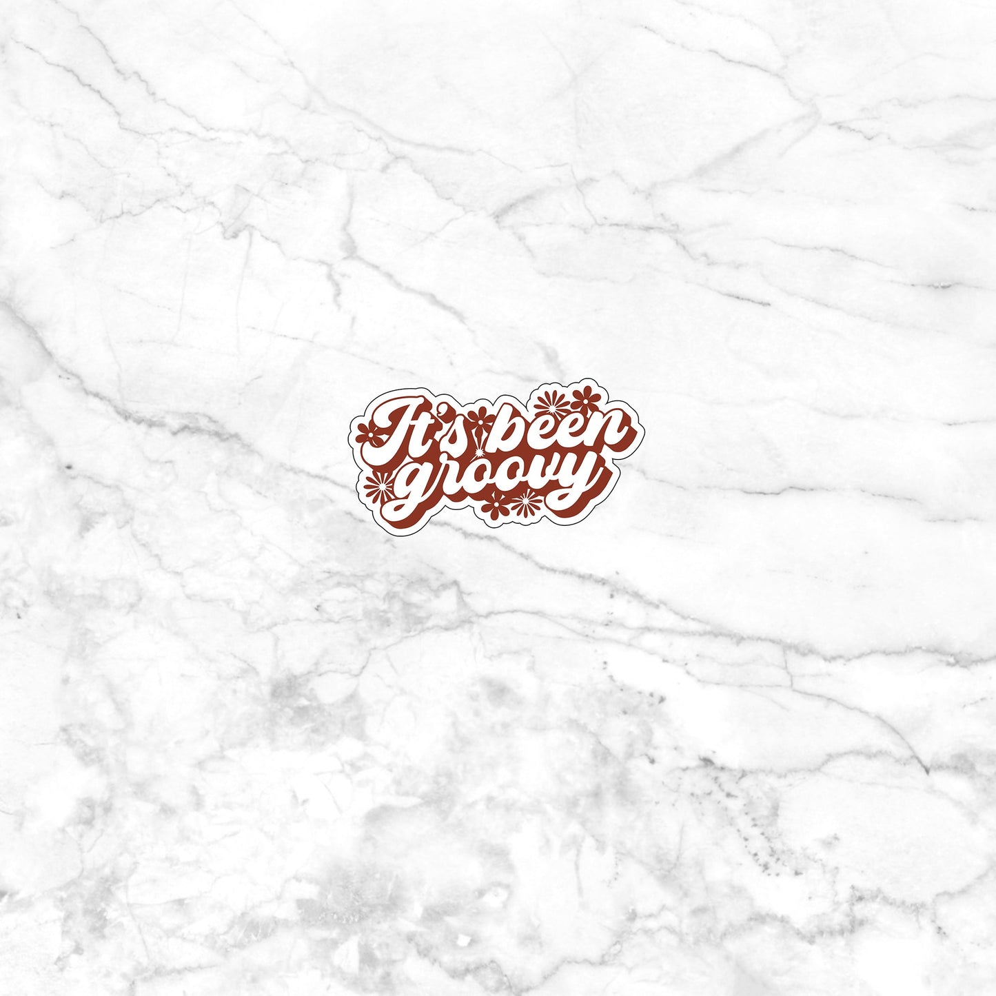 Groovy Sticker, Vinyl sticker, laptop sticker, Tablet sticker