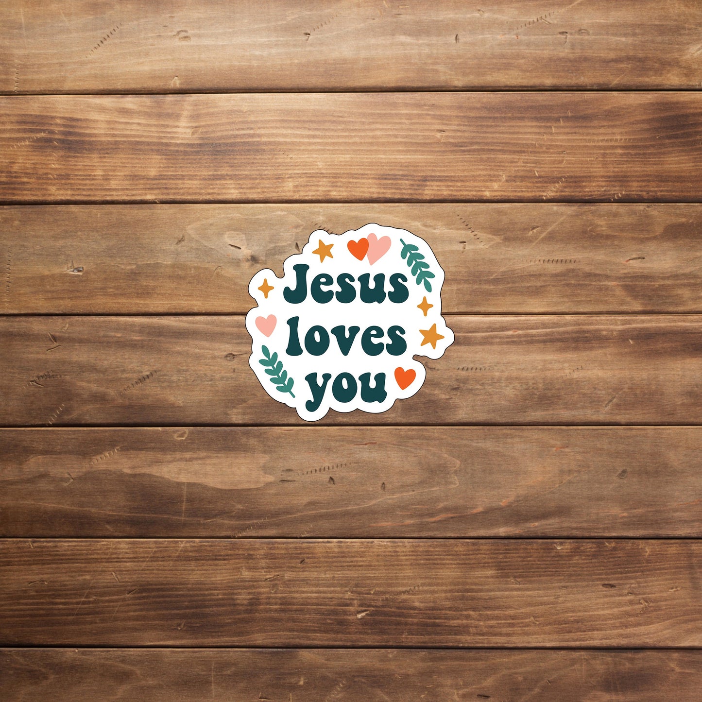 Jesus Loves You Sticker