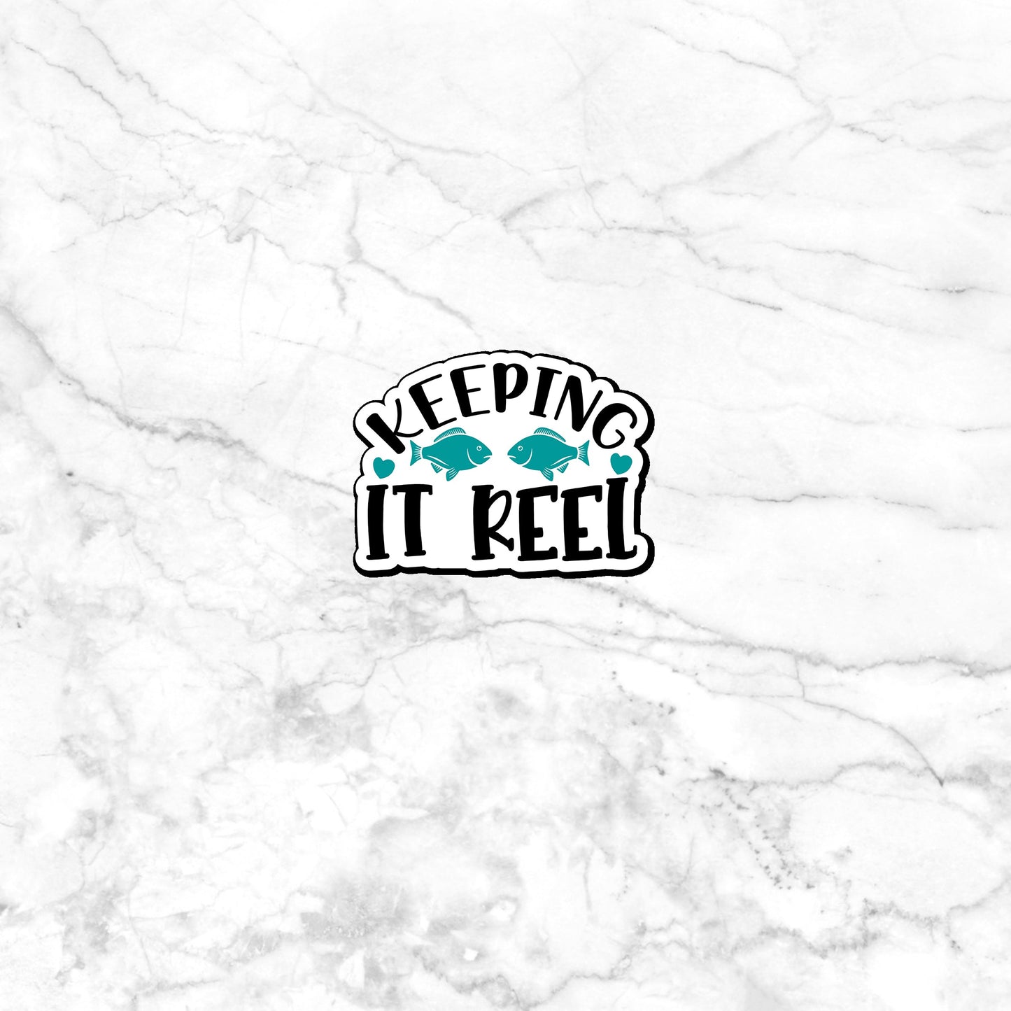 Keeping it reel Sticker, Vinyl sticker, laptop sticker, Tablet sticker