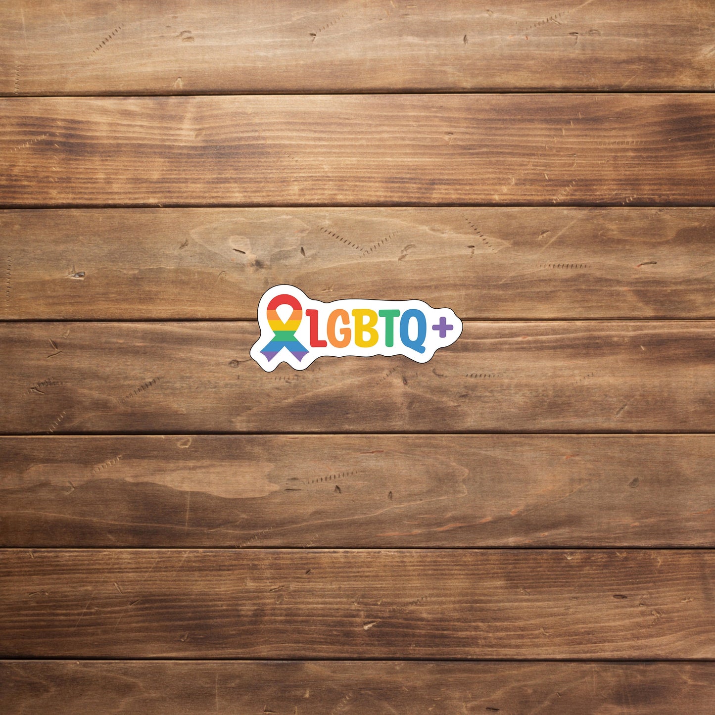 LGBTQ+ Sticker, Vinyl sticker, laptop sticker, Tablet sticker
