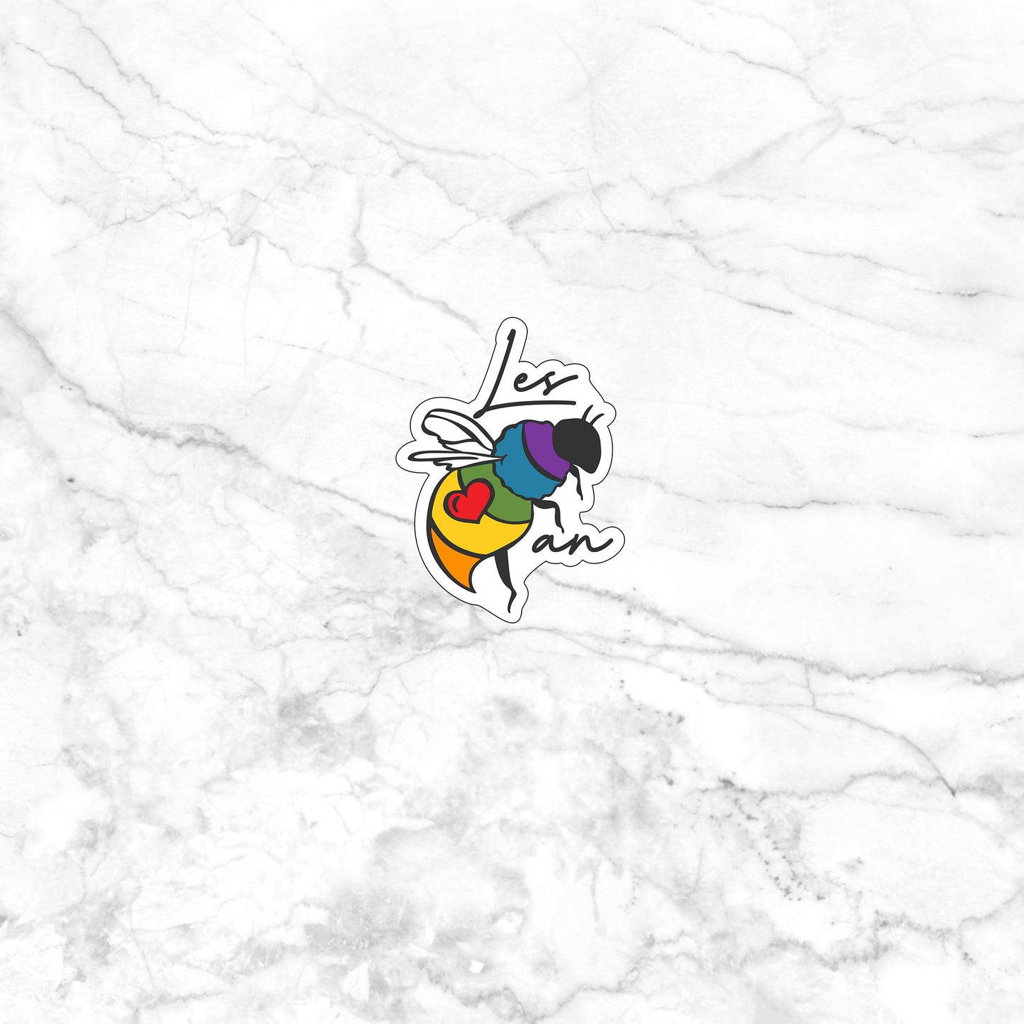 Les Bee An Sticker