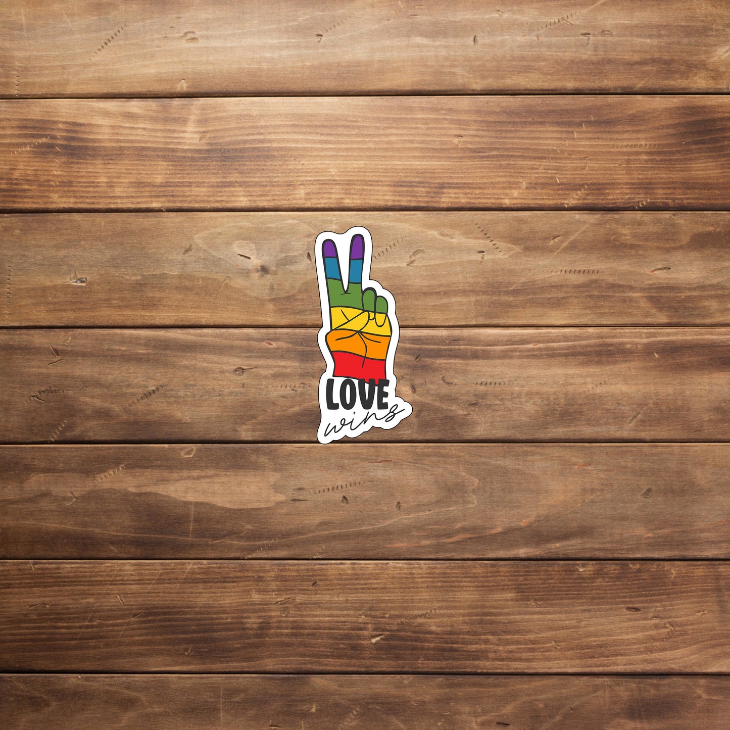 Love Wins Sticker