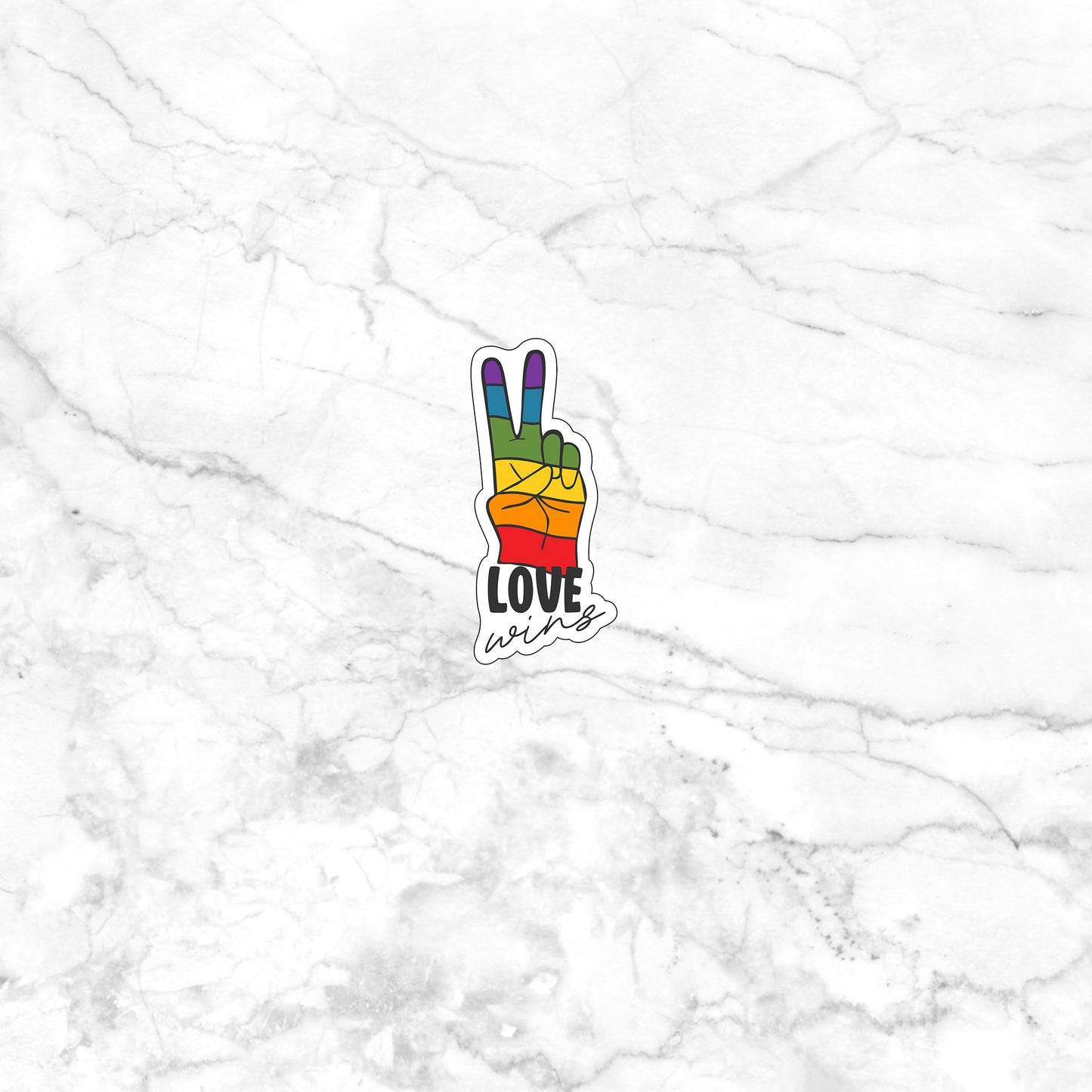 Love Wins Sticker