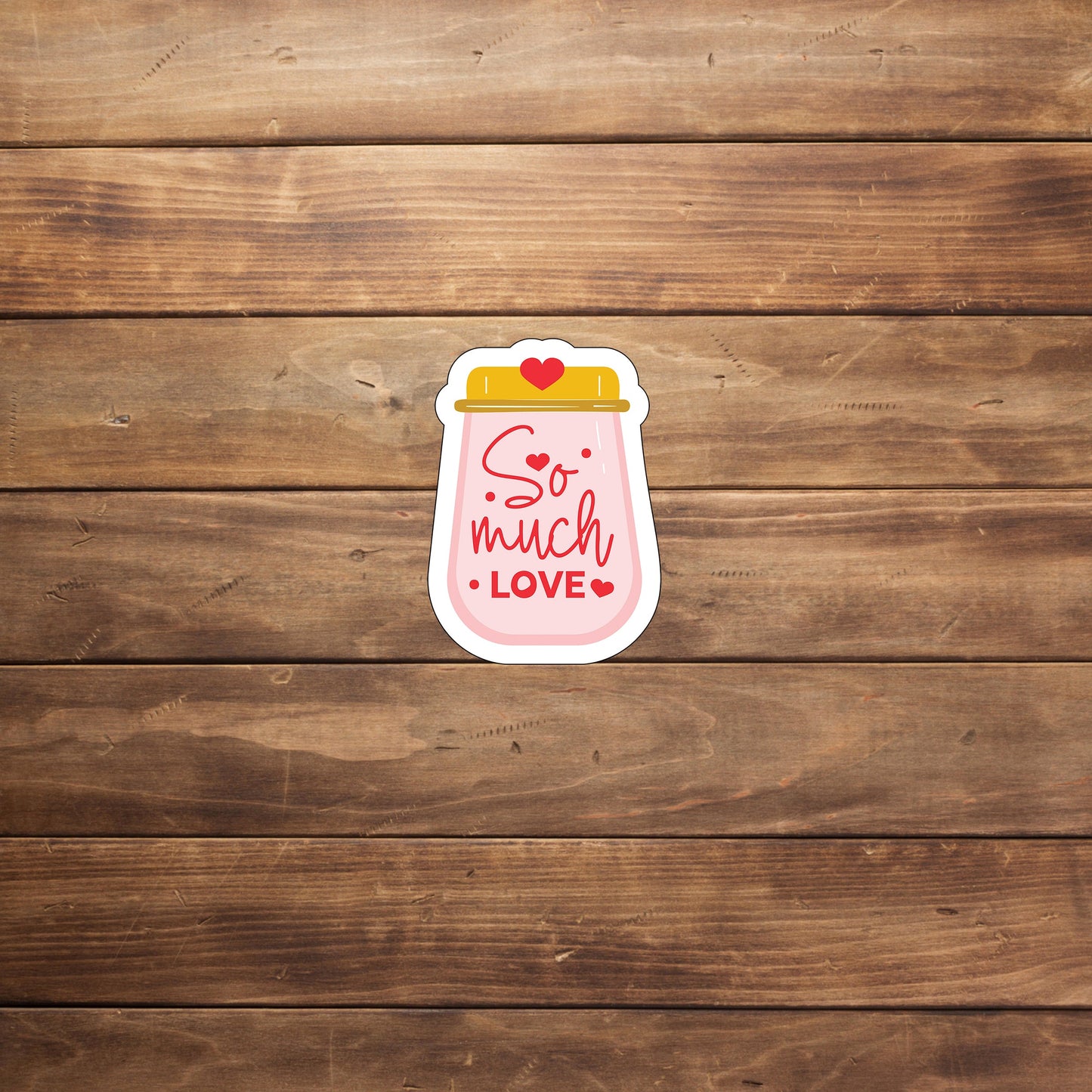 Love With Hear Sticker