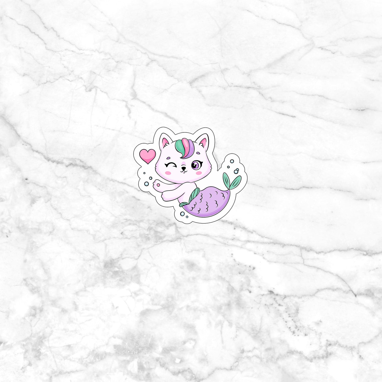 MERMAID CAT Sticker