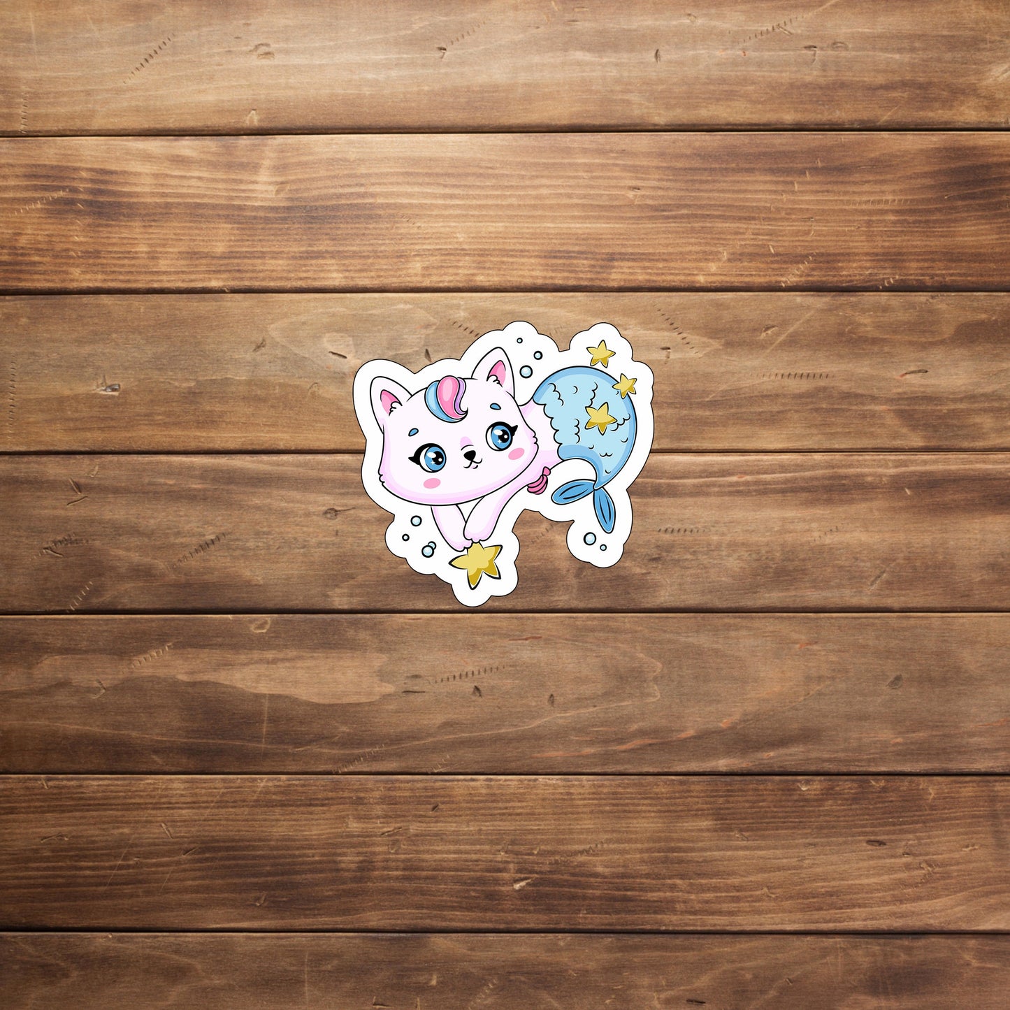 MERMAID CAT Sticker