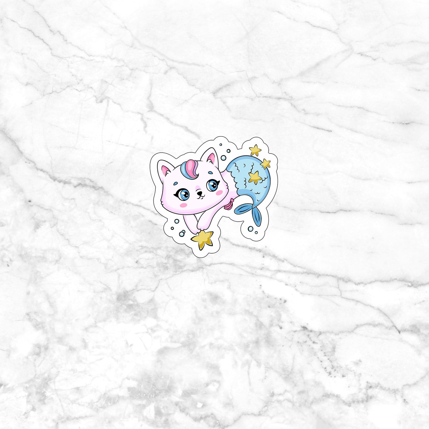 MERMAID CAT Sticker