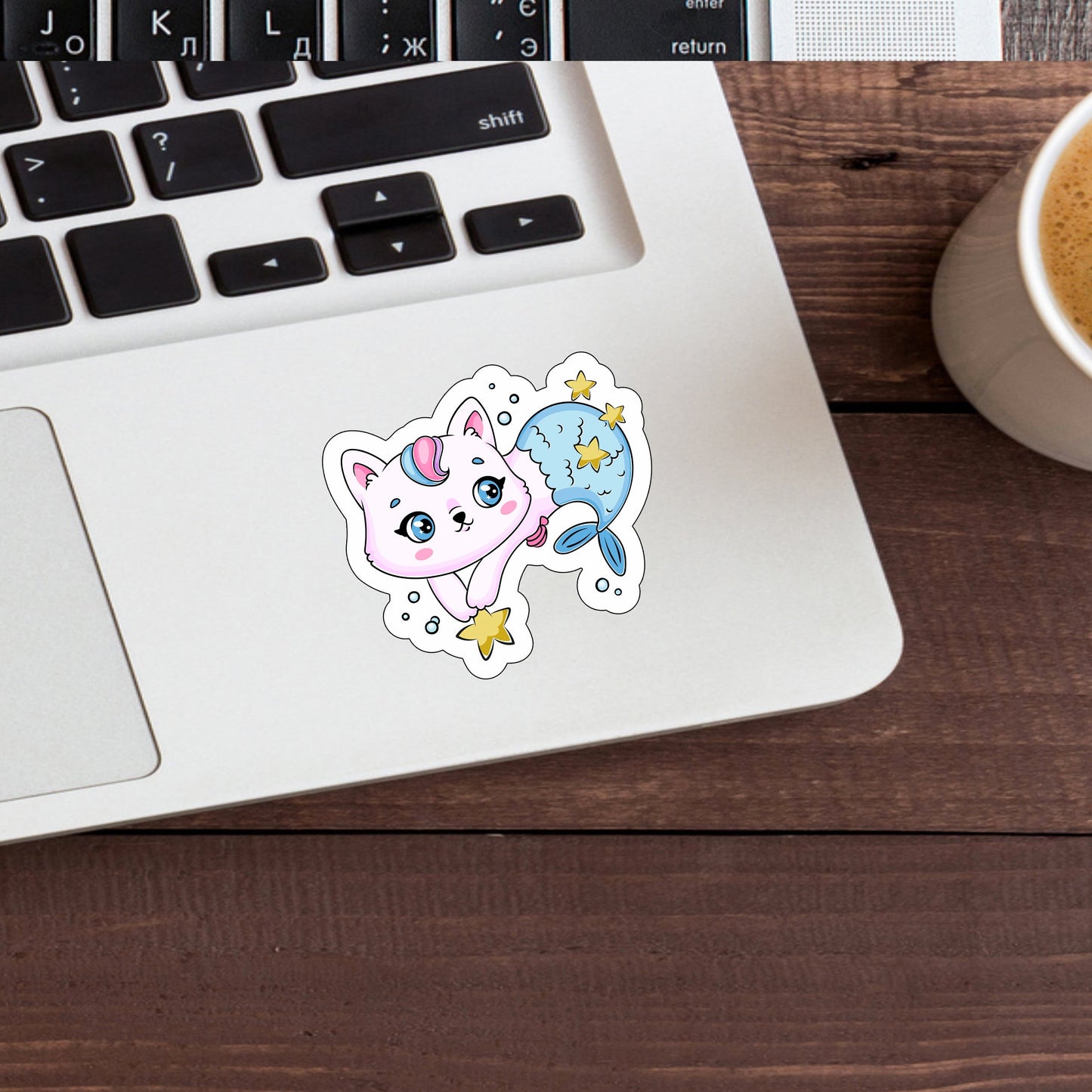 MERMAID CAT Sticker