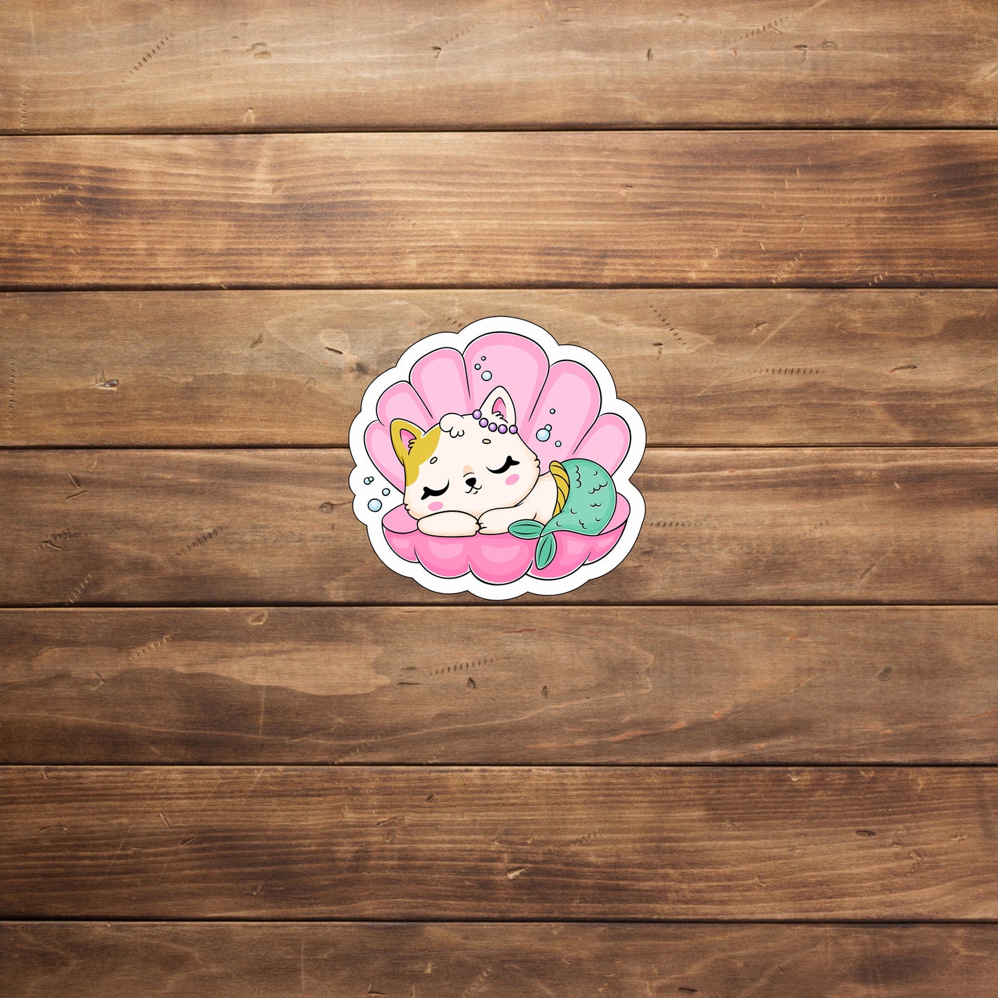 MERMAID CAT Sticker