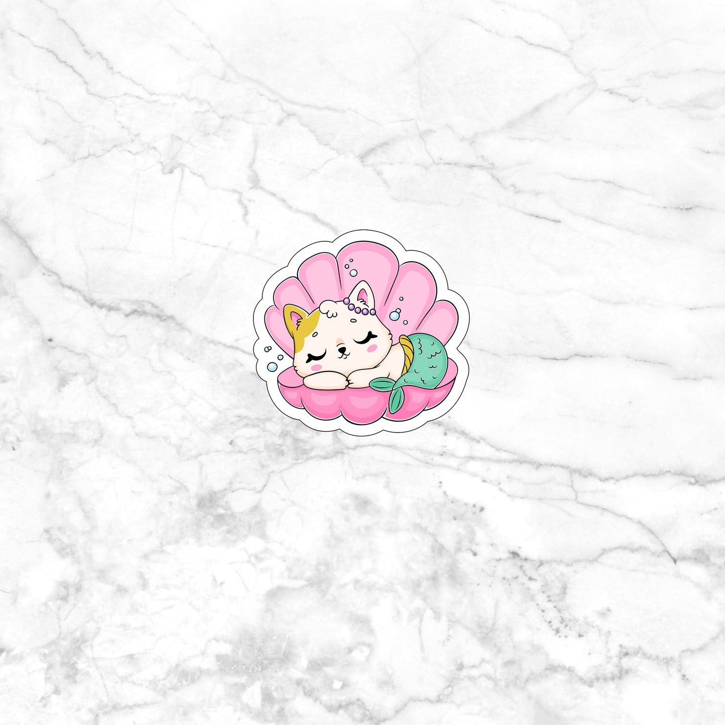 MERMAID CAT Sticker