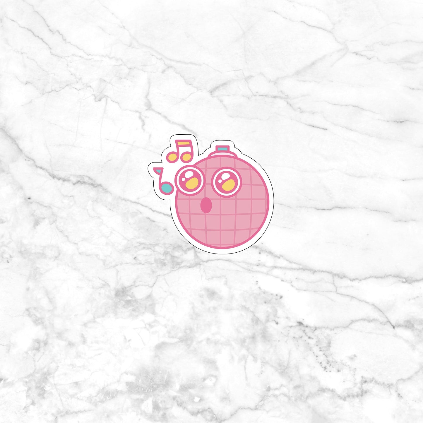 Music Party Kawaii Sticker