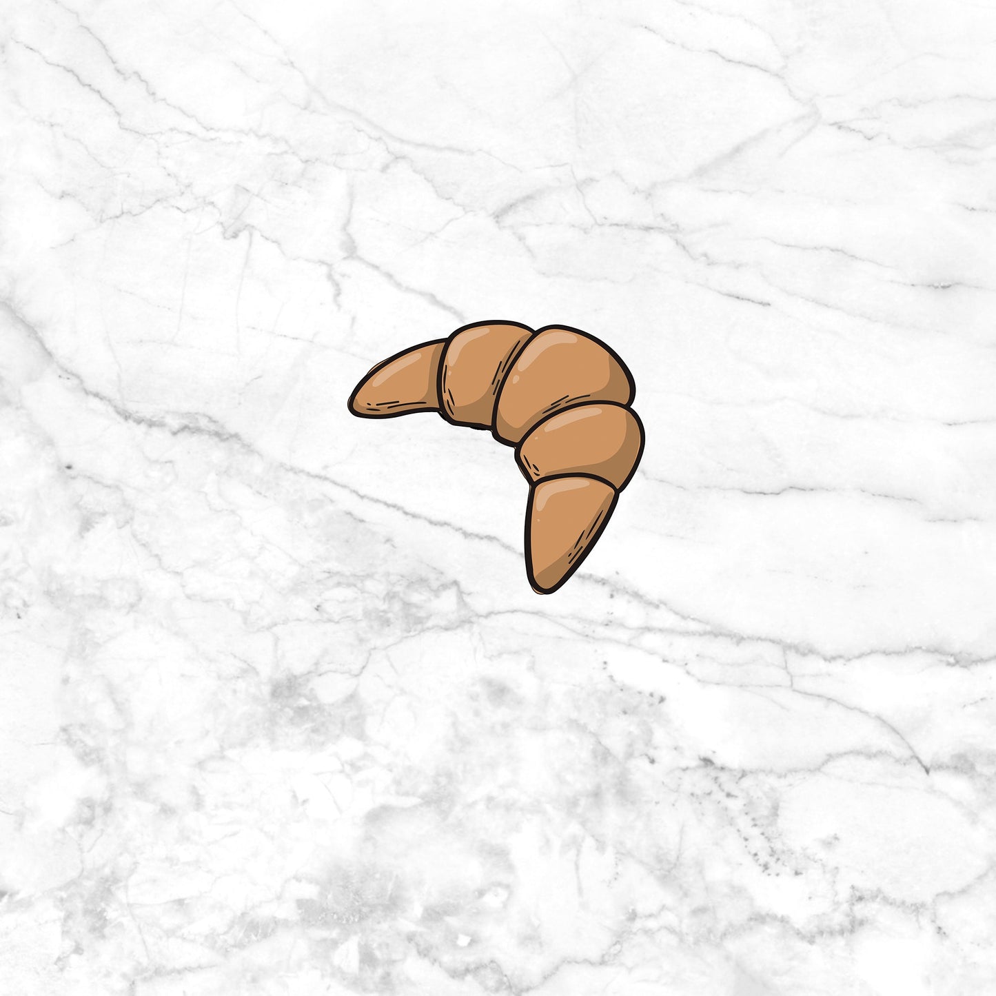 Croissant Sticker