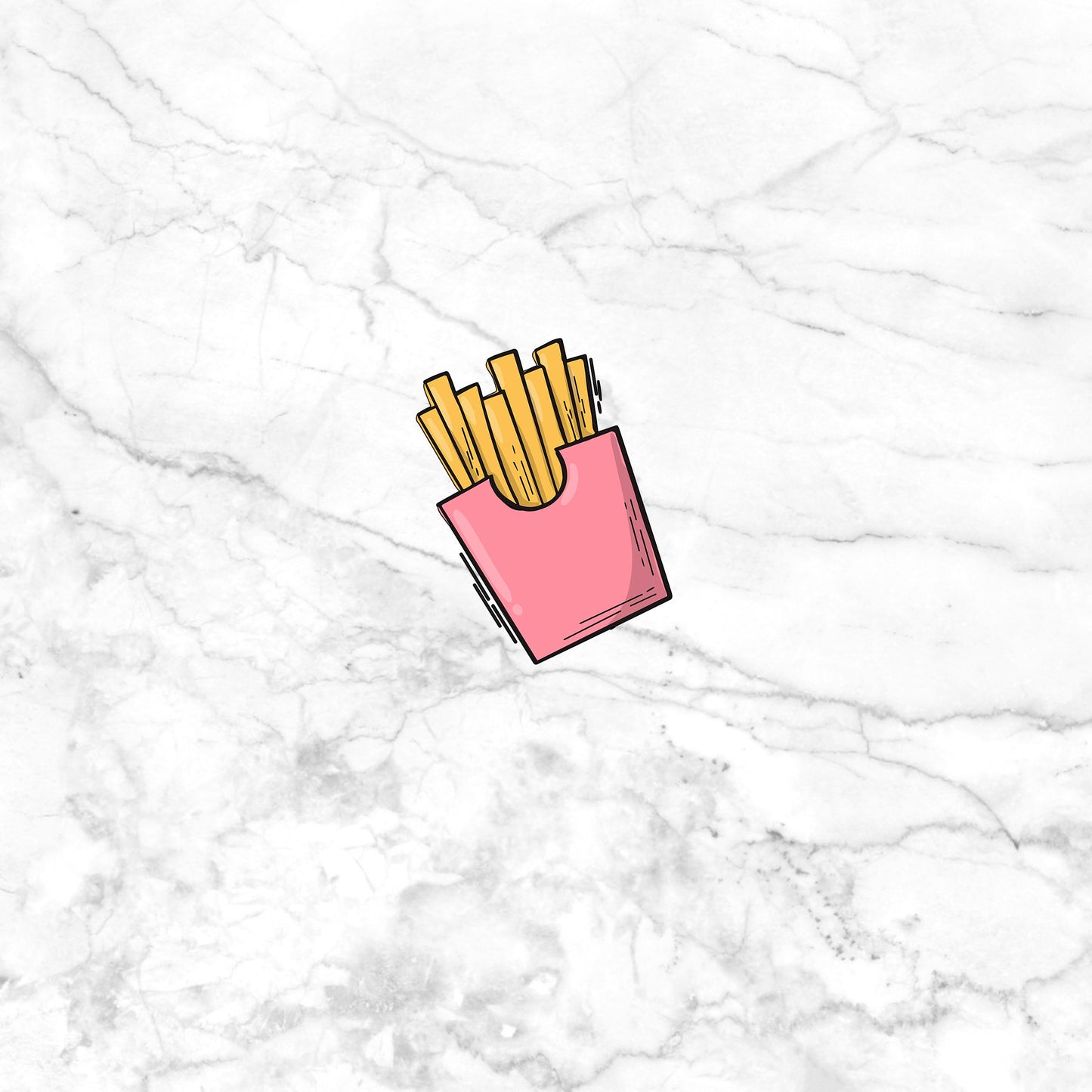 Fries Sticker