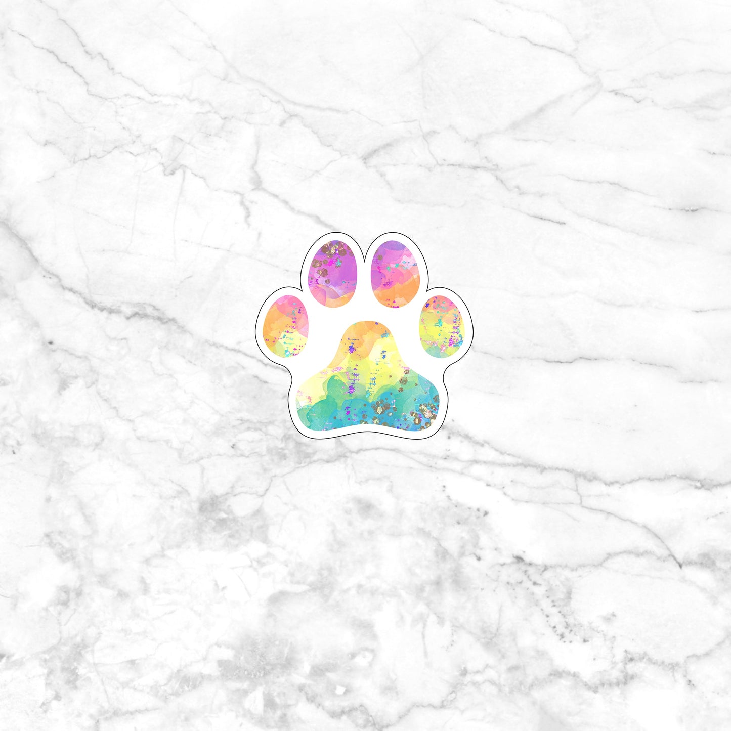 Paw Sticker, Paw sticker Sticker