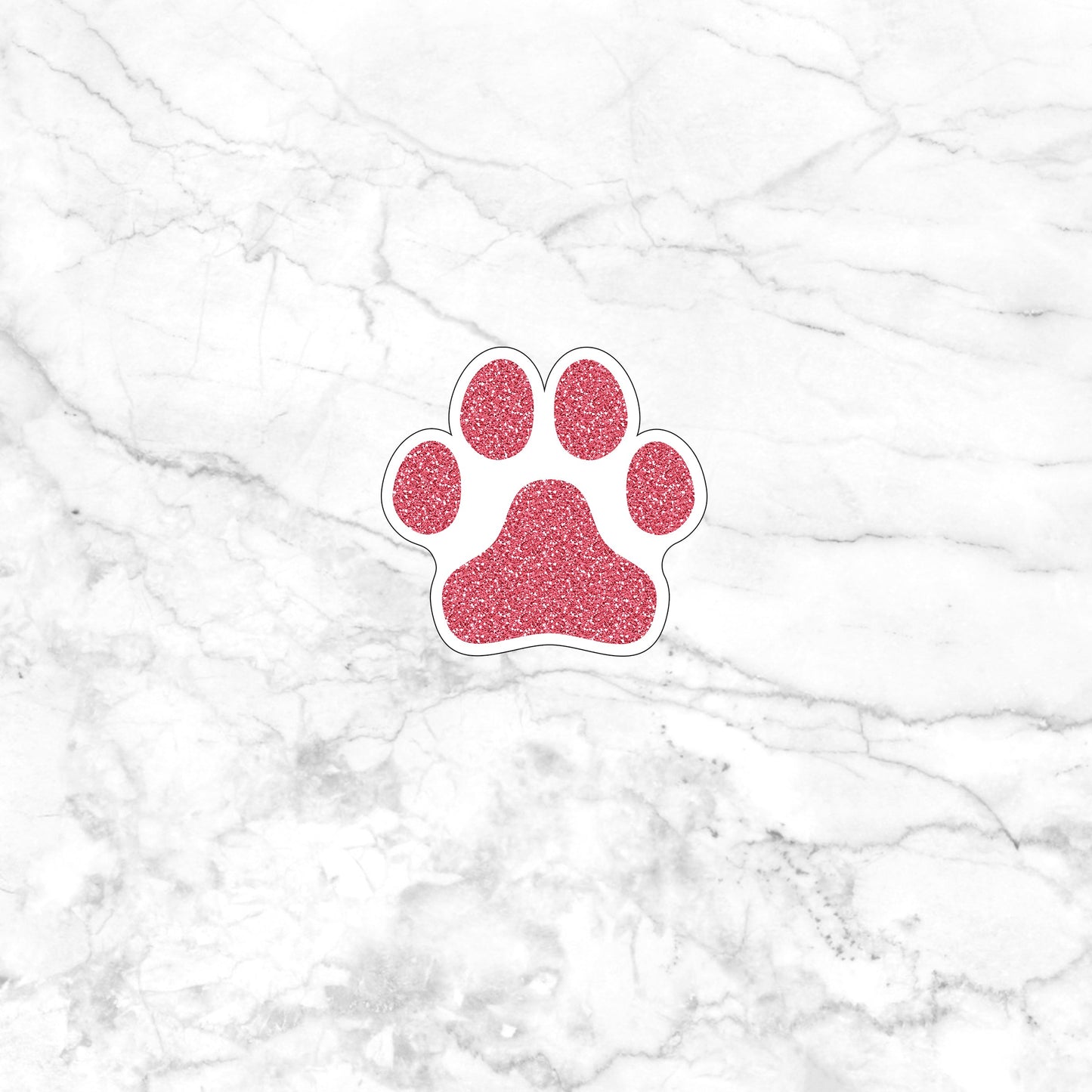 Paw Sticker, Paw sticker Sticker