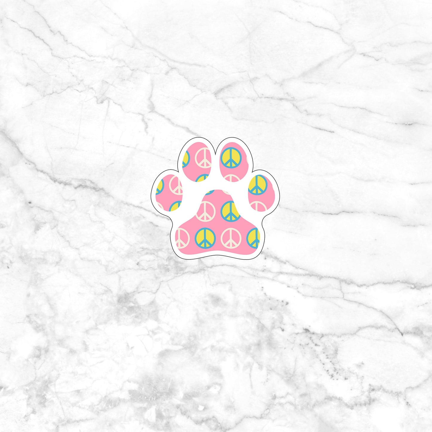 Paw Sticker, Paw sticker Sticker