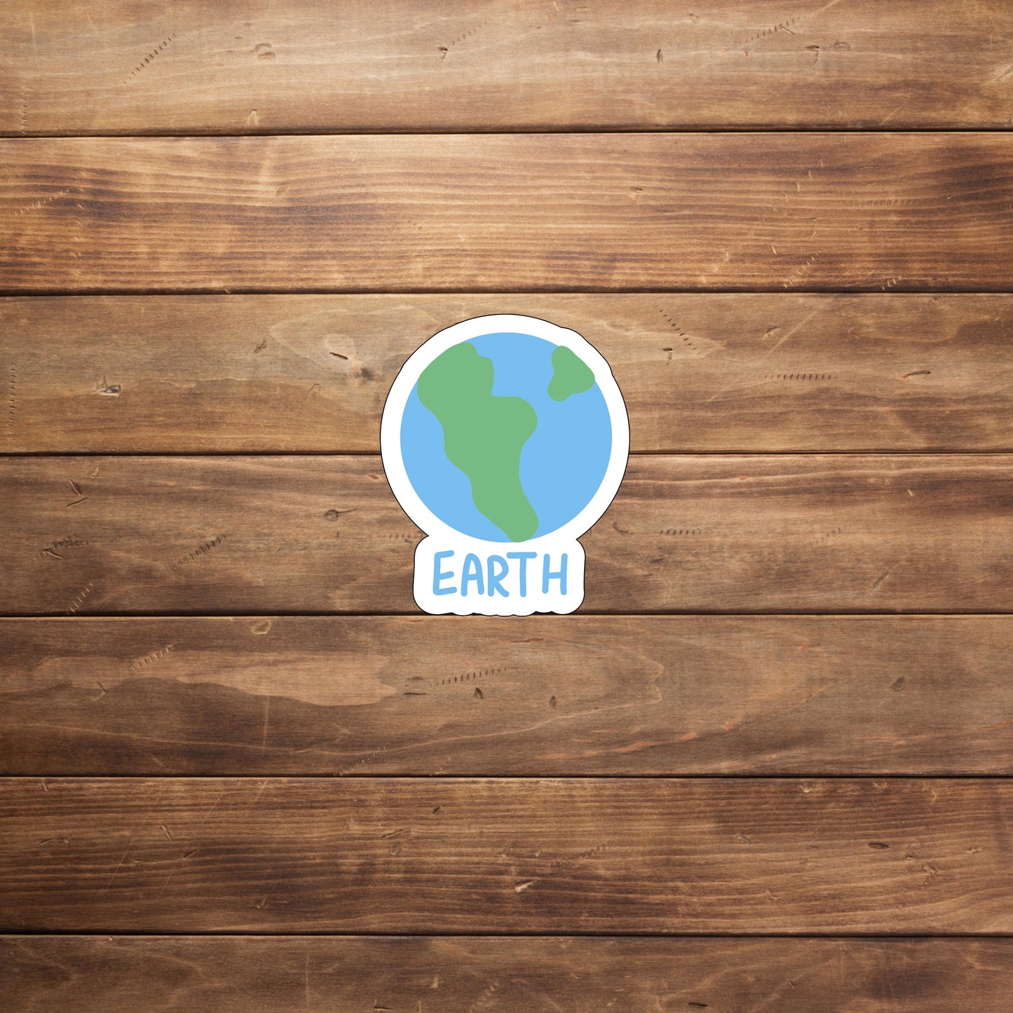 Planet stickers () Stickers, Earth Sticker