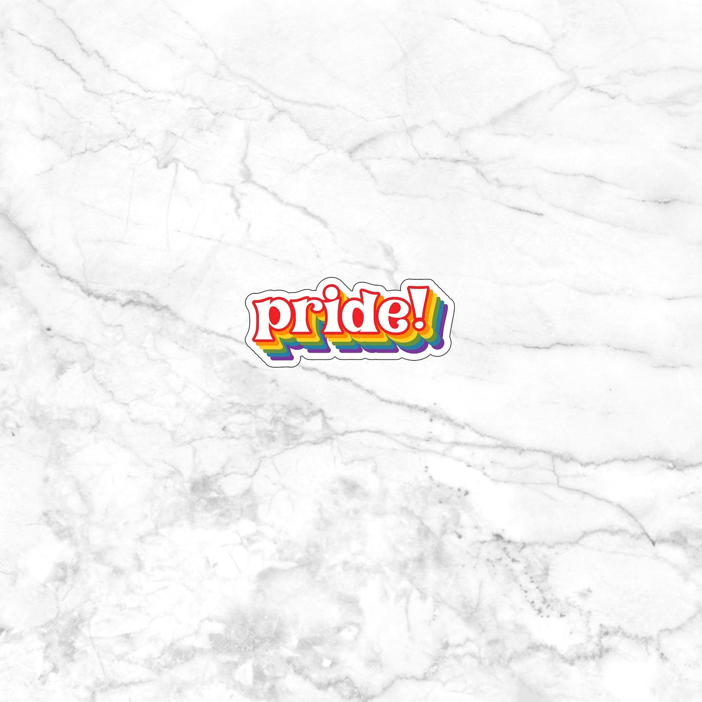 Pride Sticker, Vinyl sticker, laptop sticker, Tablet sticker