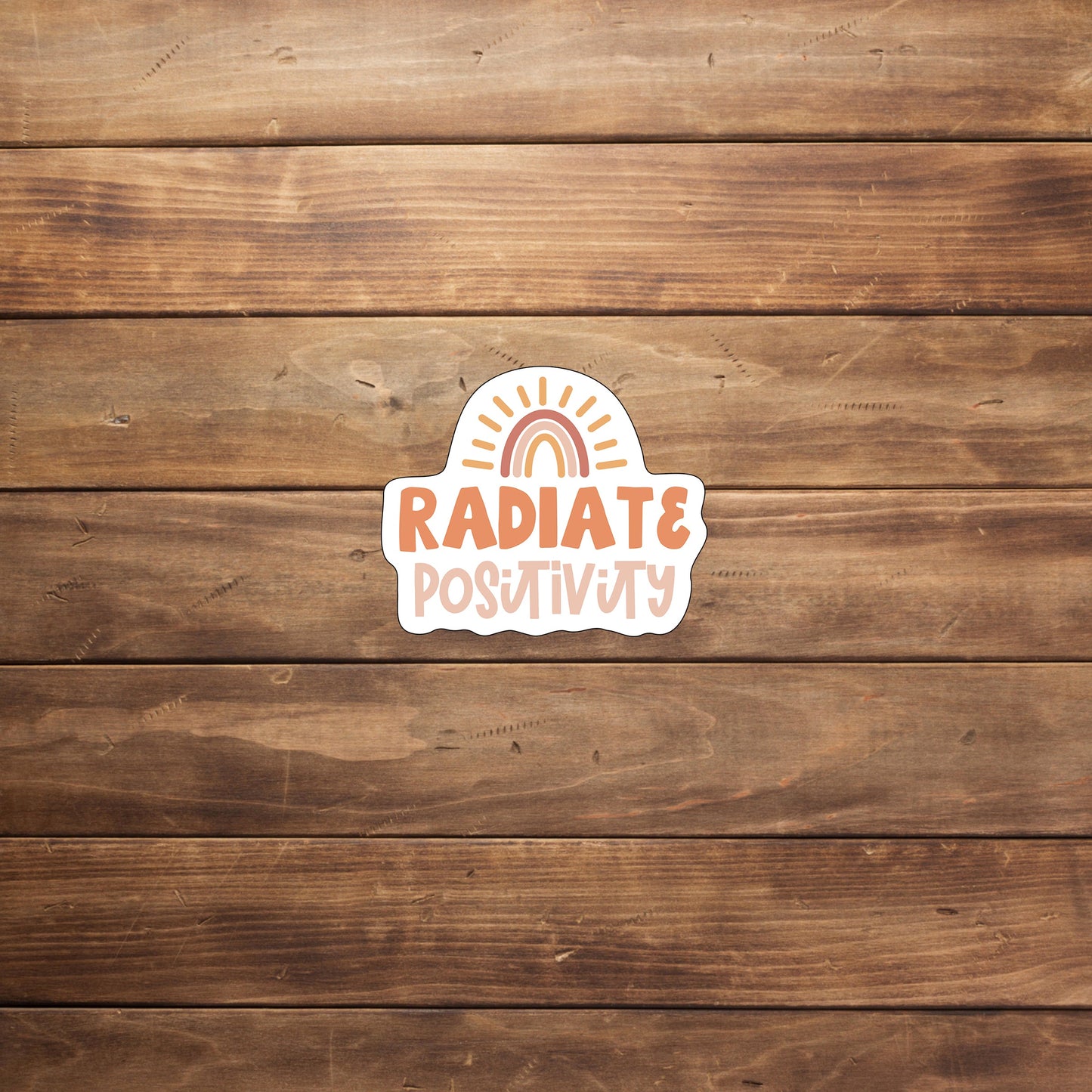 Radiate Positivity Sticker