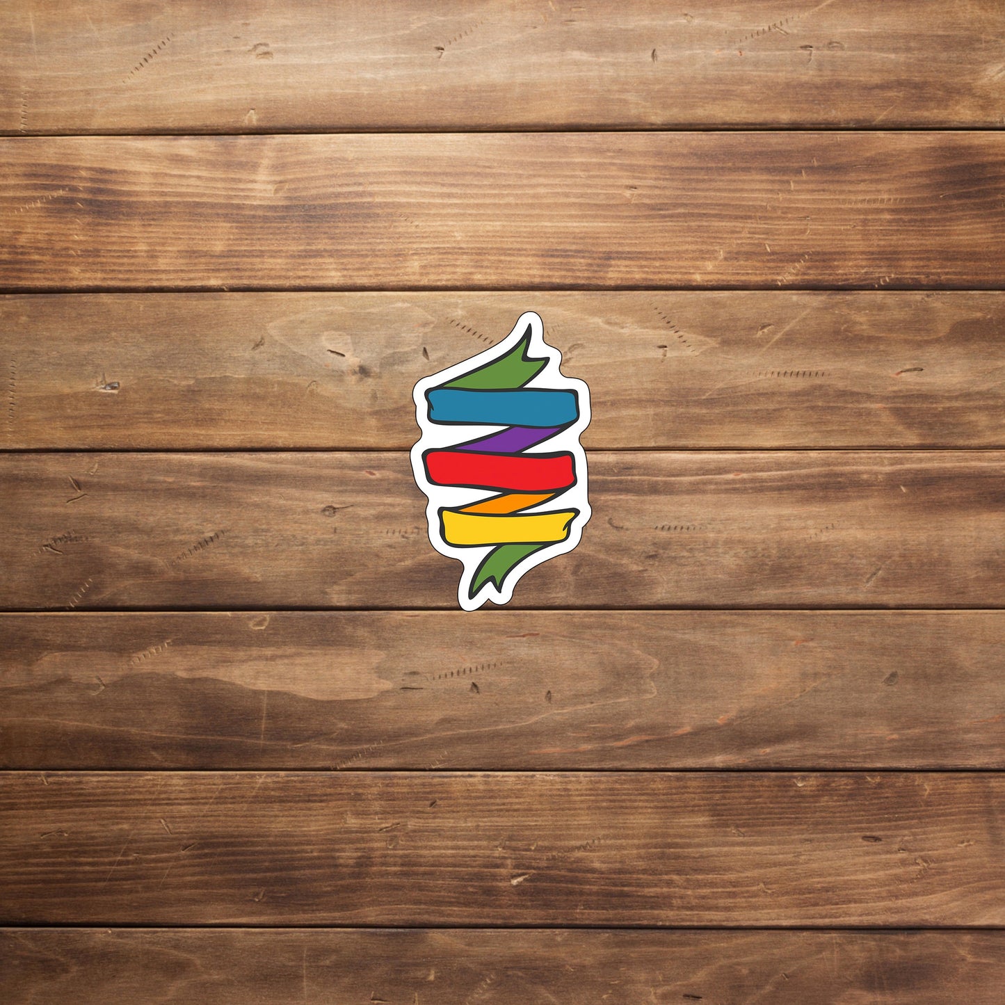 Ribbon Sticker